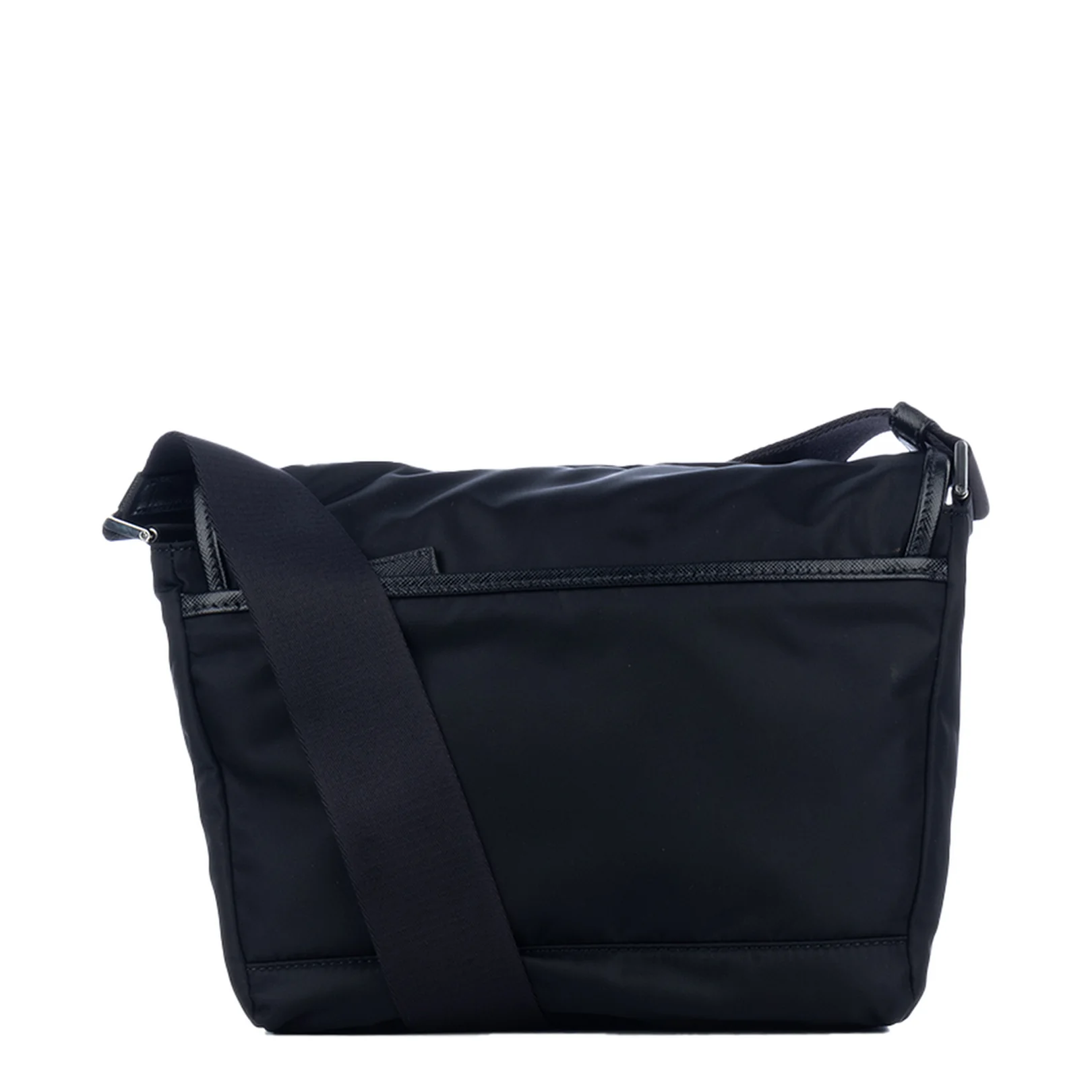 Logo Plaque Foldover Top Shoulder Bag - Image 4
