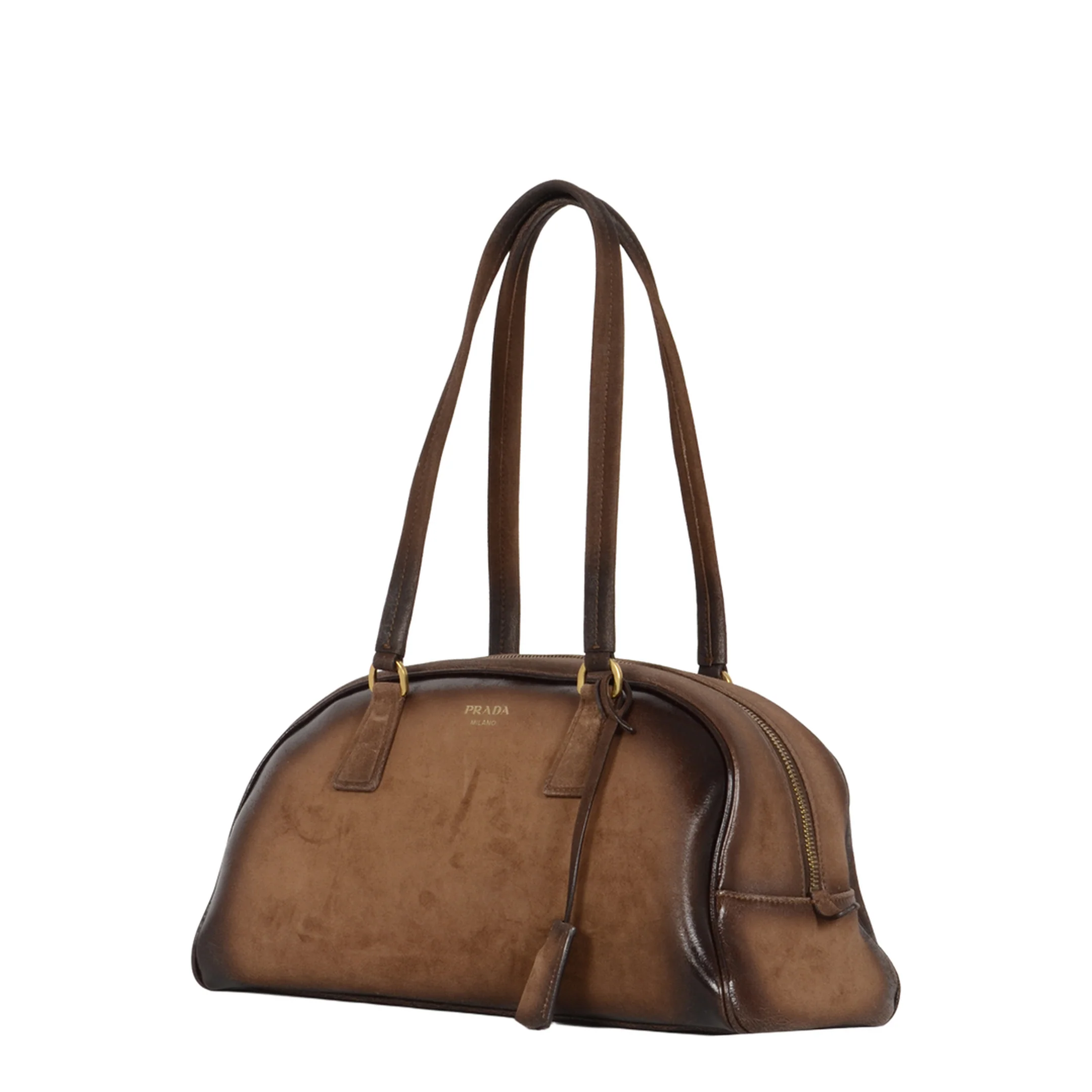 Medium Bowling Bag Brown - Image 3