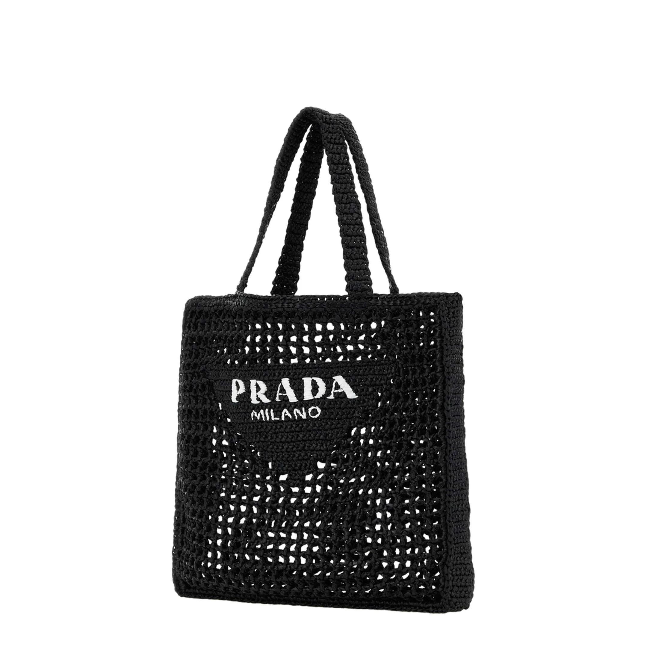 Pink Raffia Shopping Bag - Image 4