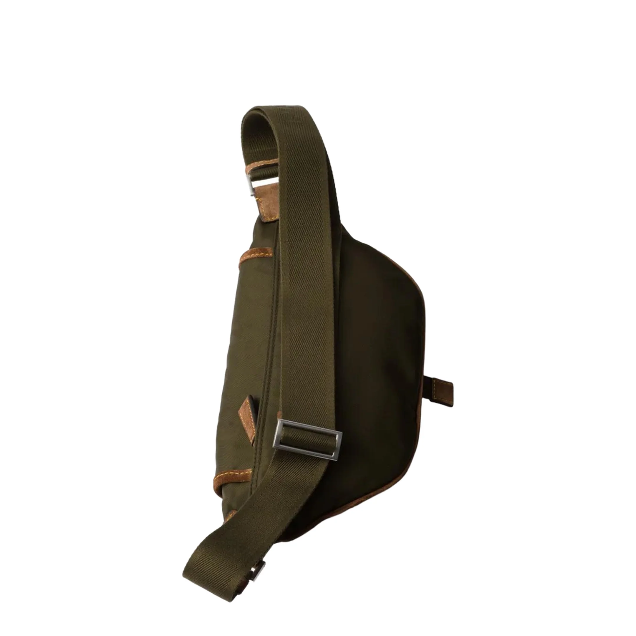 Re-Nylon and Suede Fanny Pack - Image 3