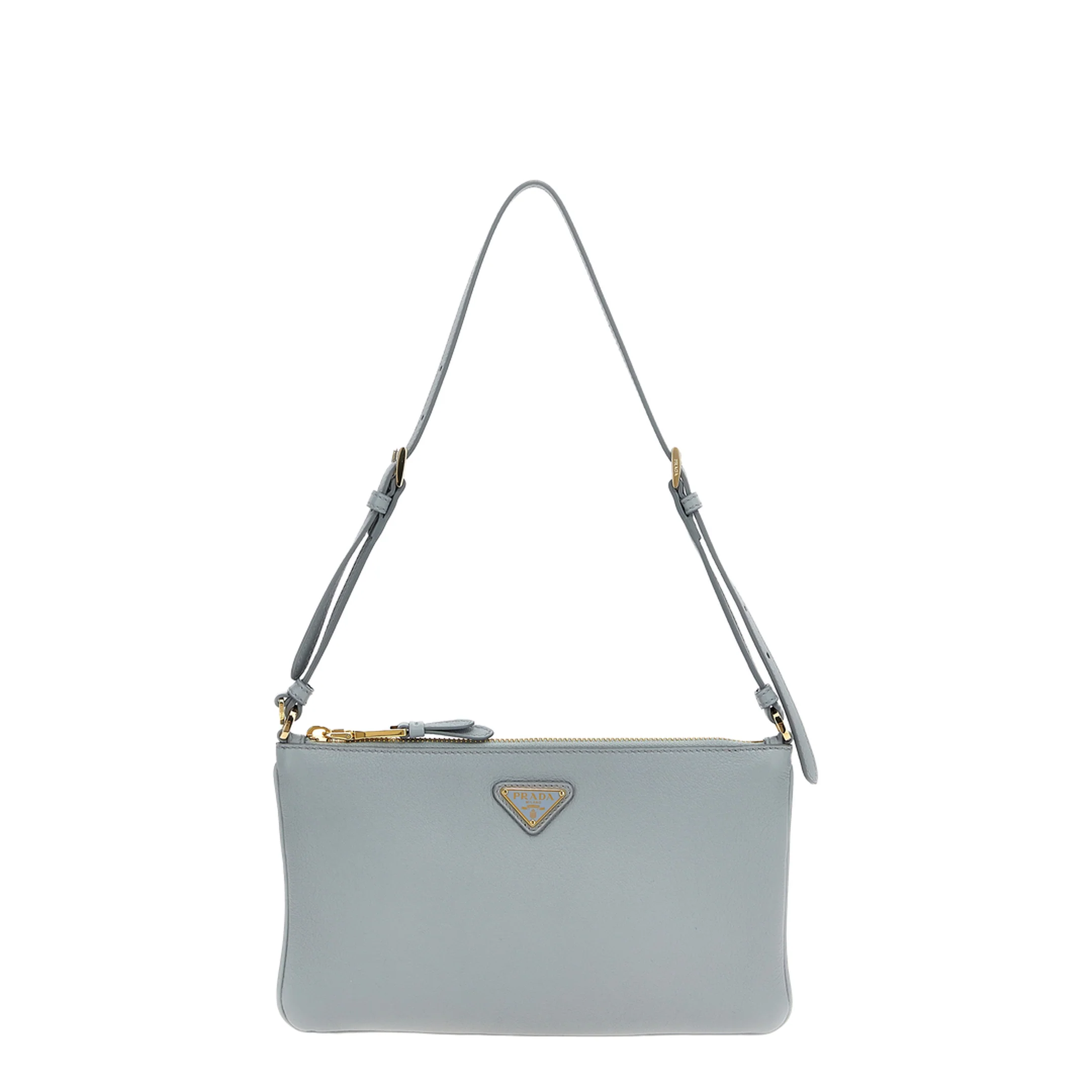 Leather Pouch Opaline