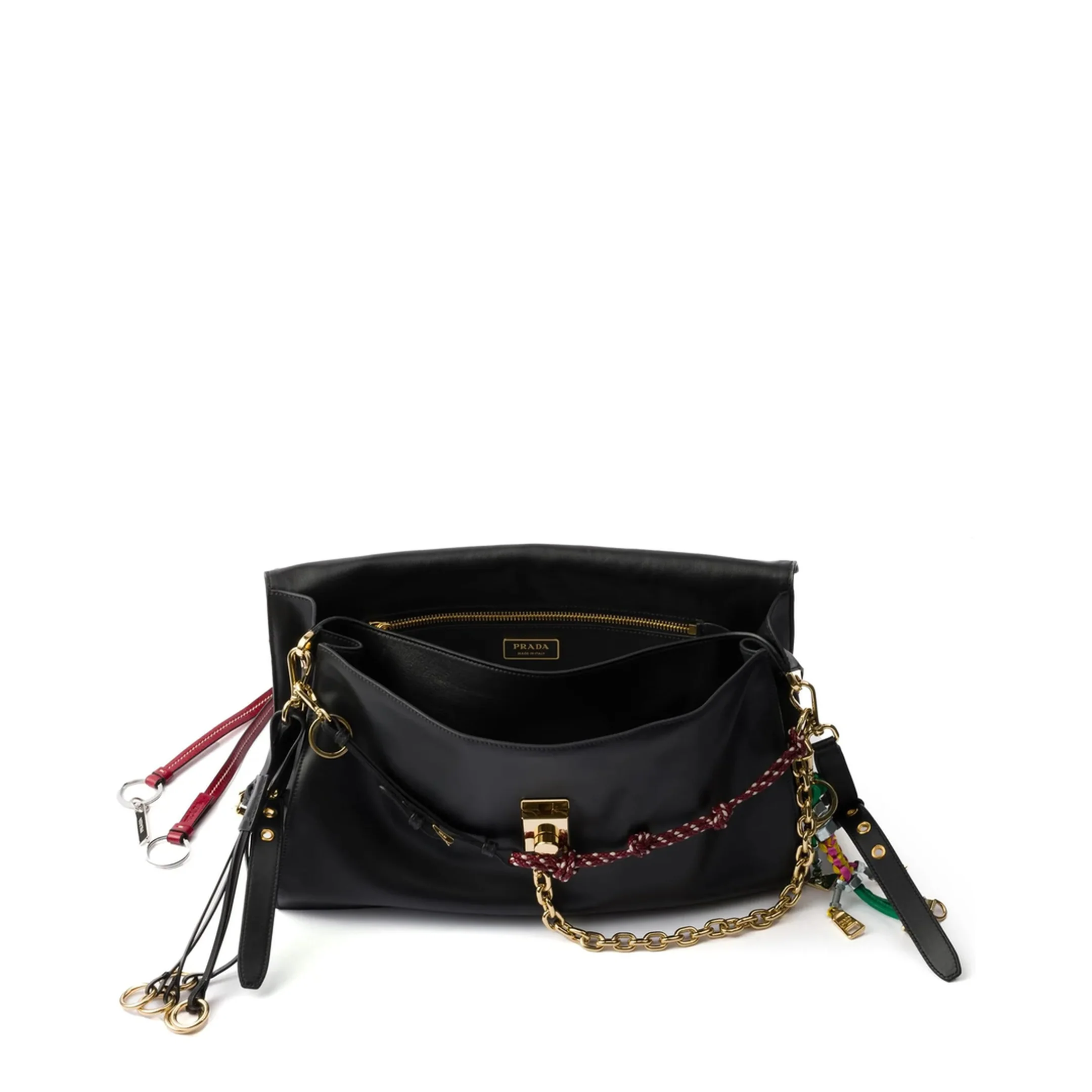 Soft Sound Large Leather Shoulder Bag - Image 4