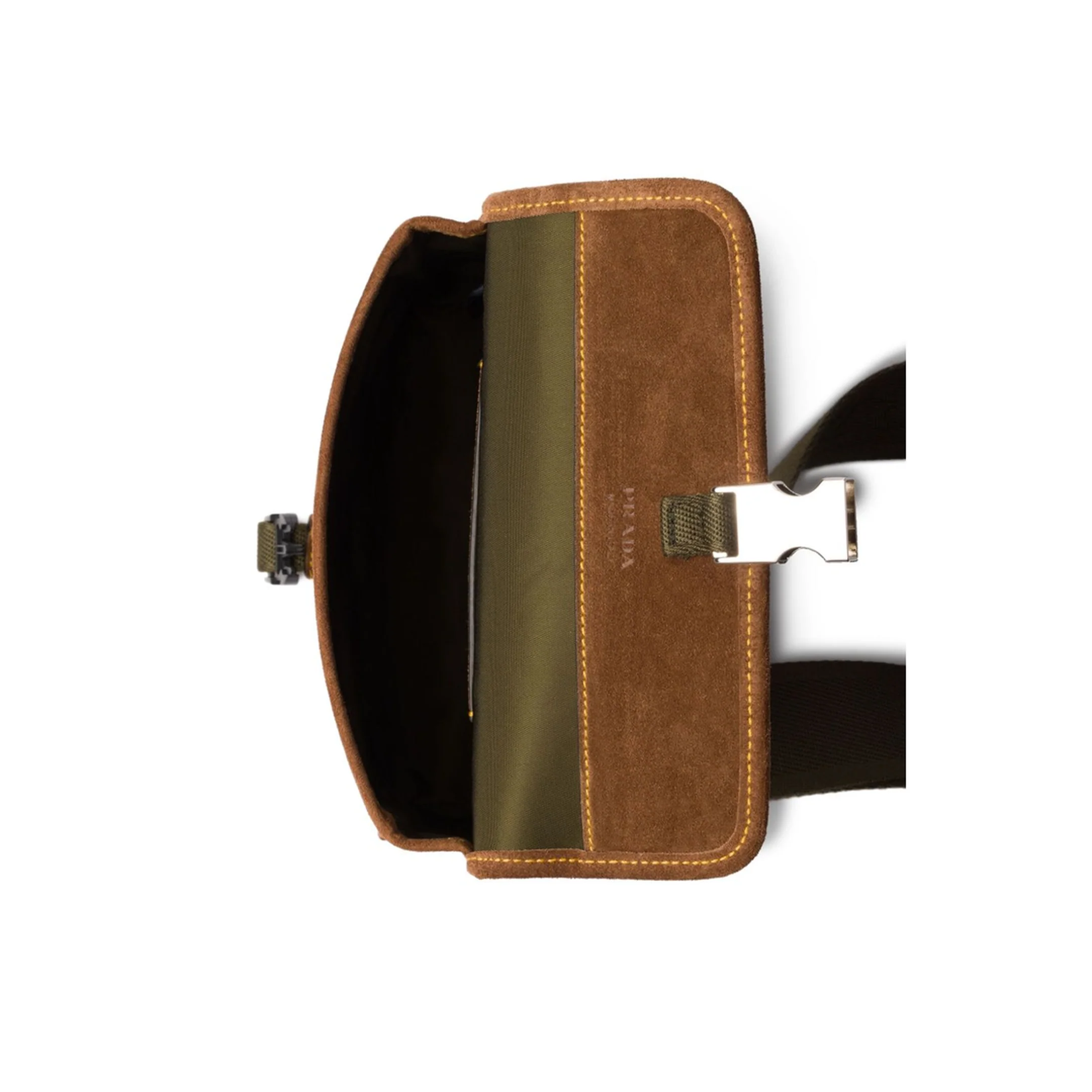 Two-Tone Re-Nylon and Suede Phone Holder - Image 2