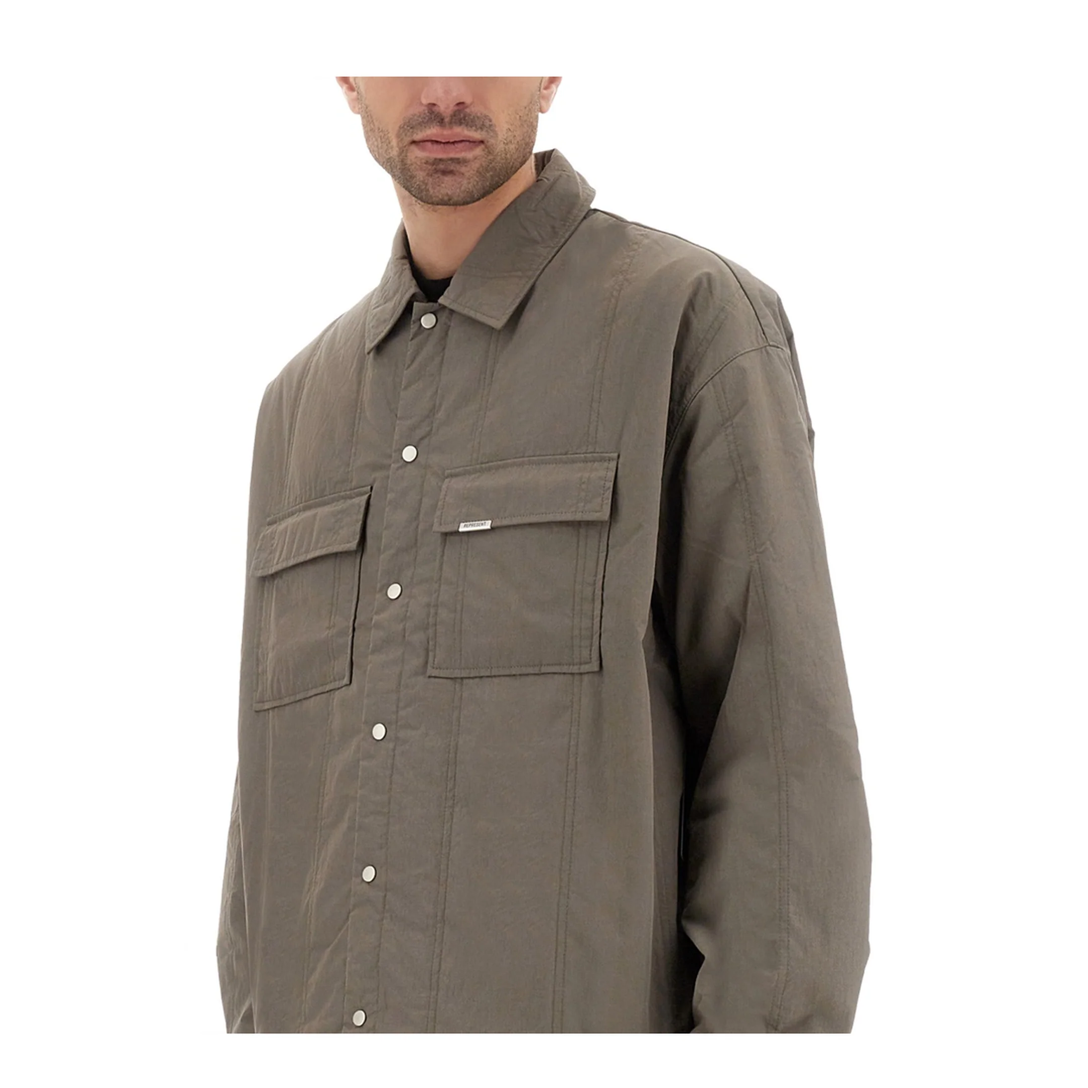 Quilted Overshirt - Image 4