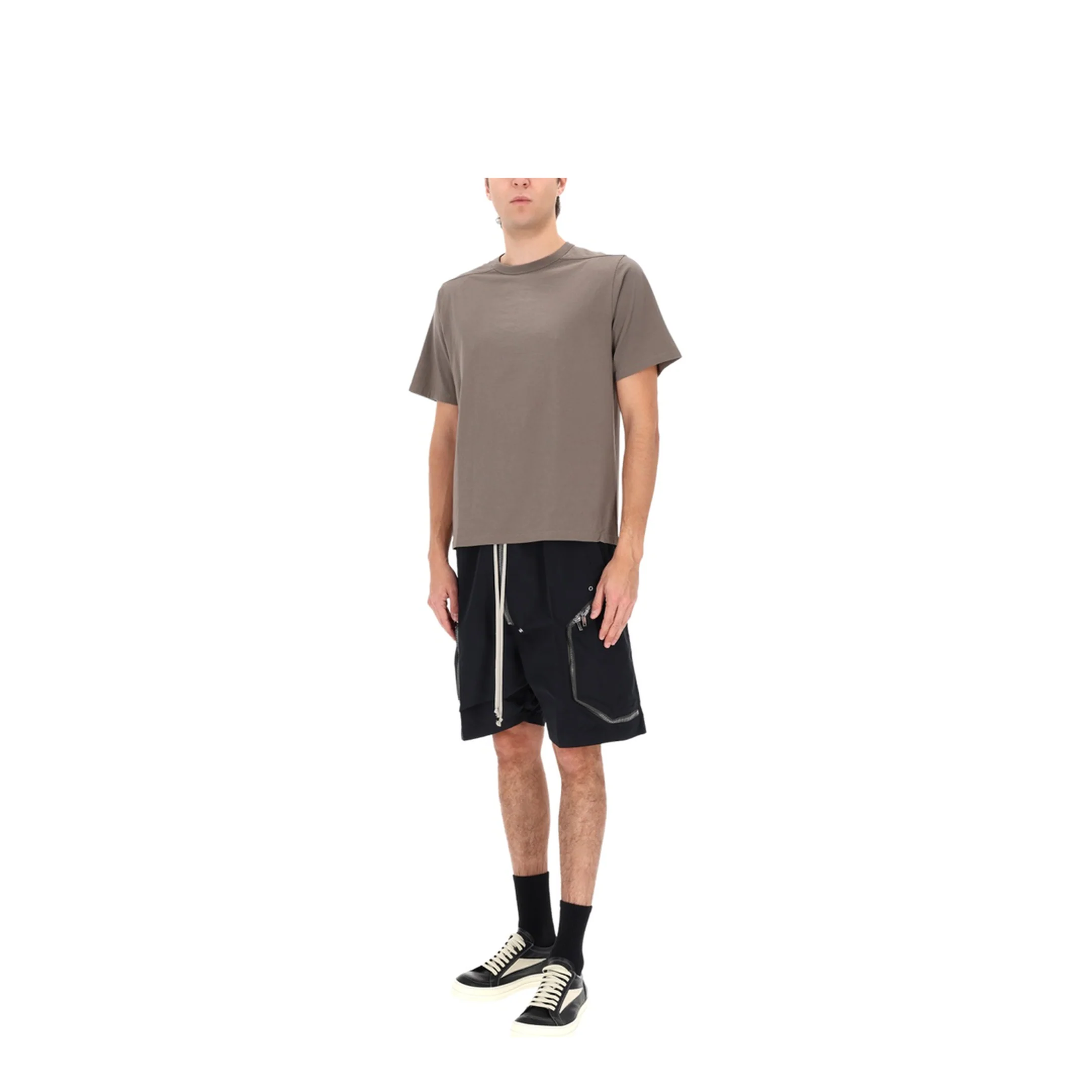 Heizer Nylon Shorts In Black - Image 2