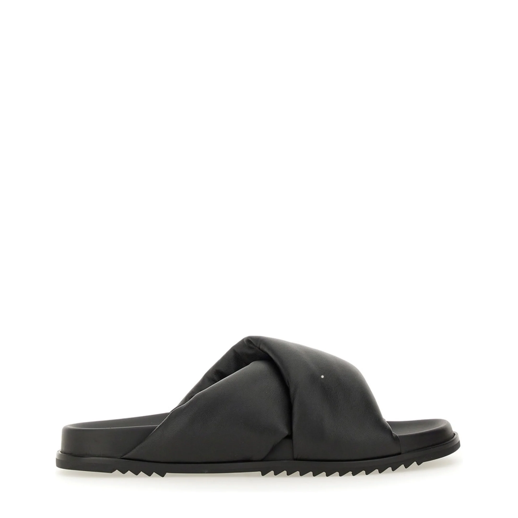 Leather Slide Sandal