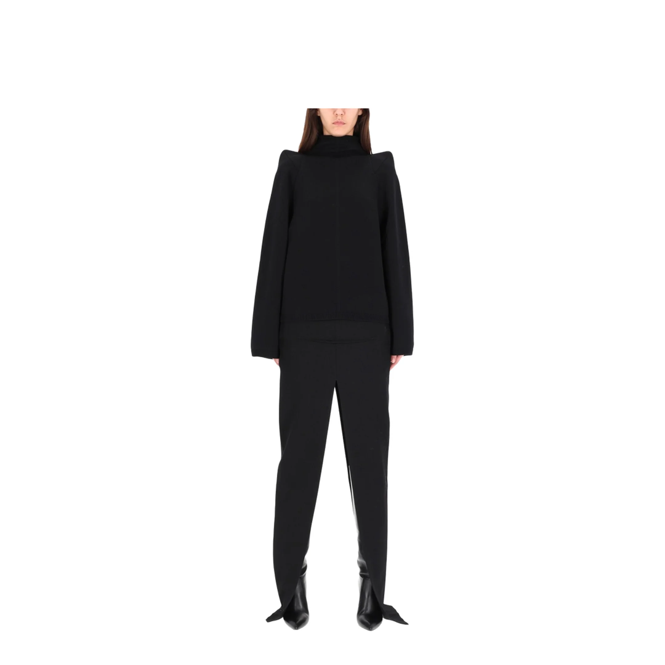 Long Skirt with Center Slits - Image 2