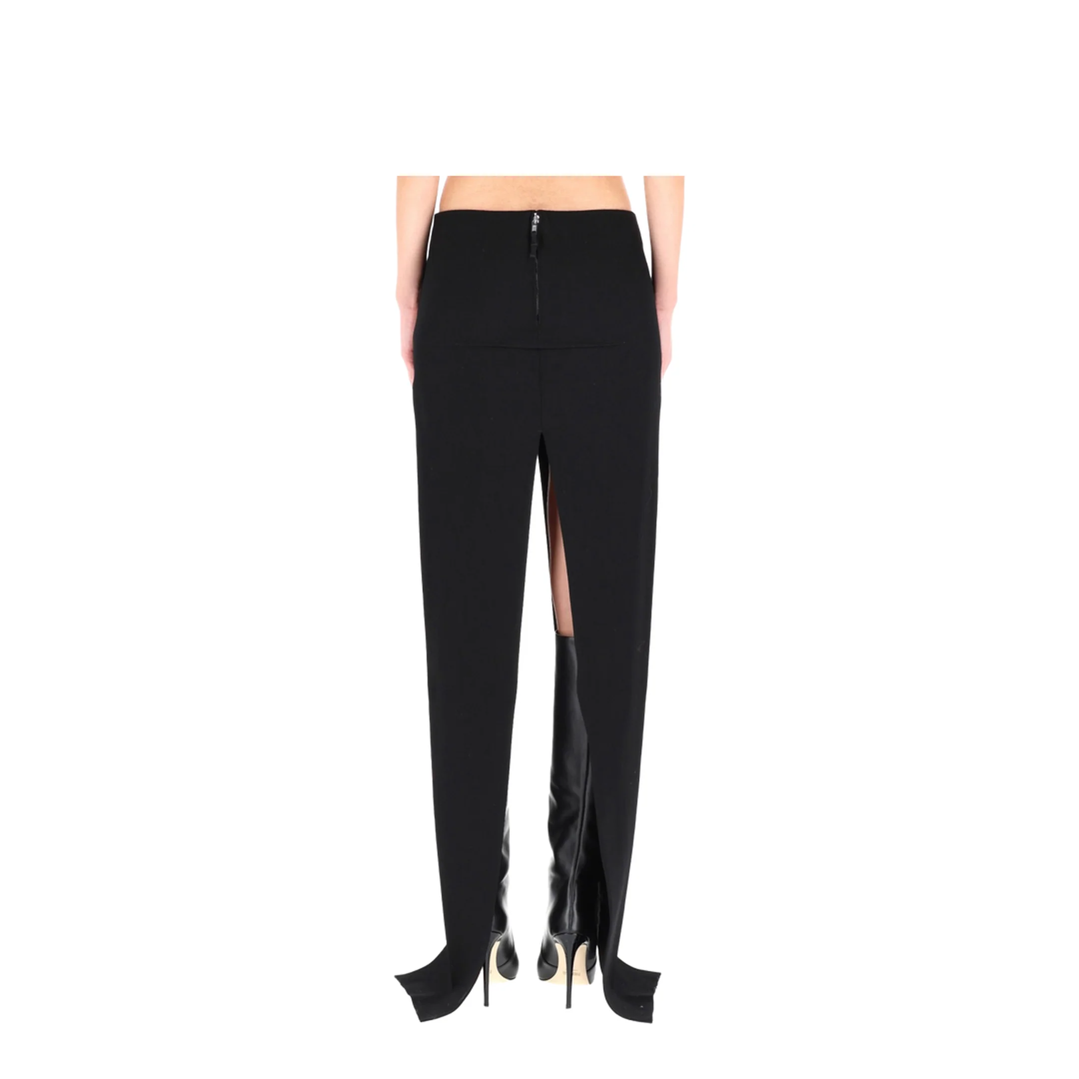 Long Skirt with Center Slits - Image 4