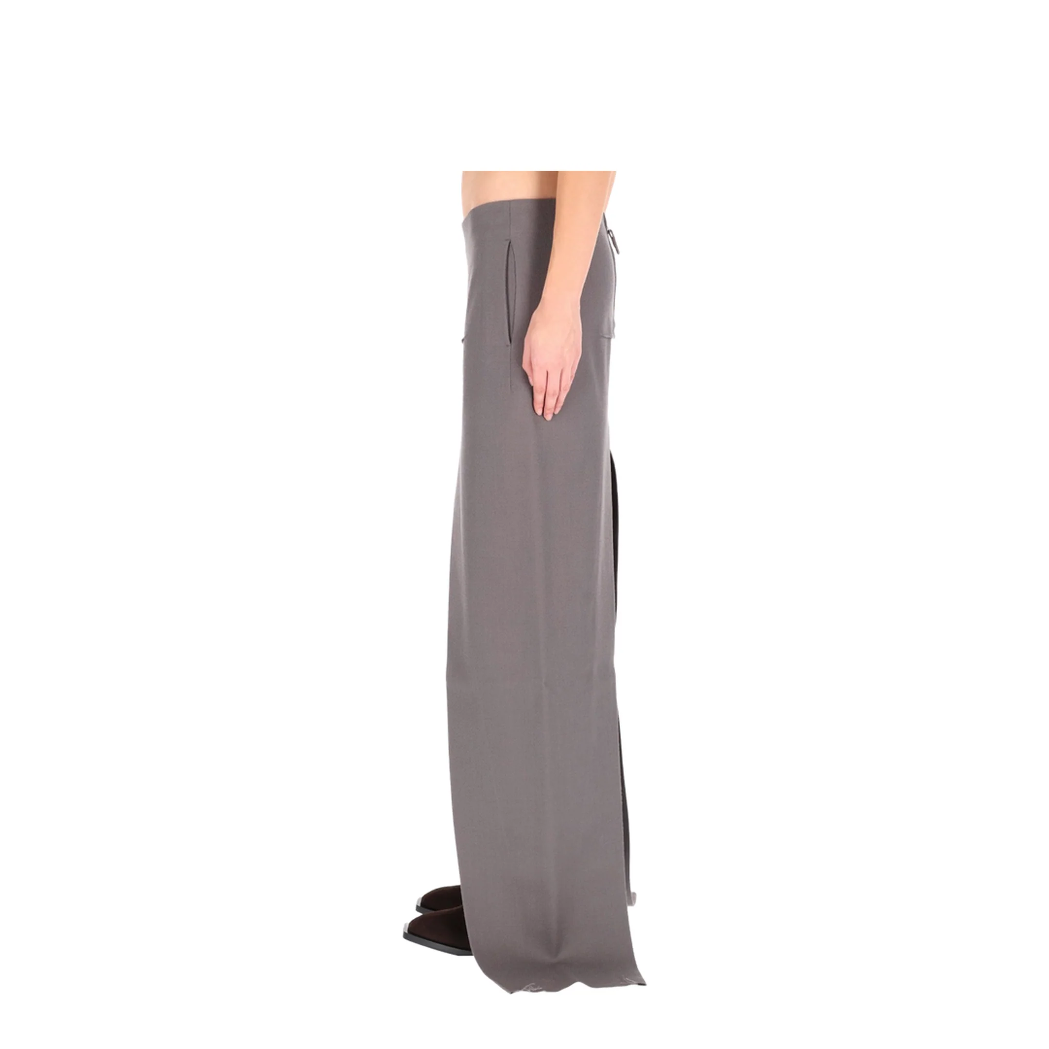 Long Skirt with Center Slits - Image 3