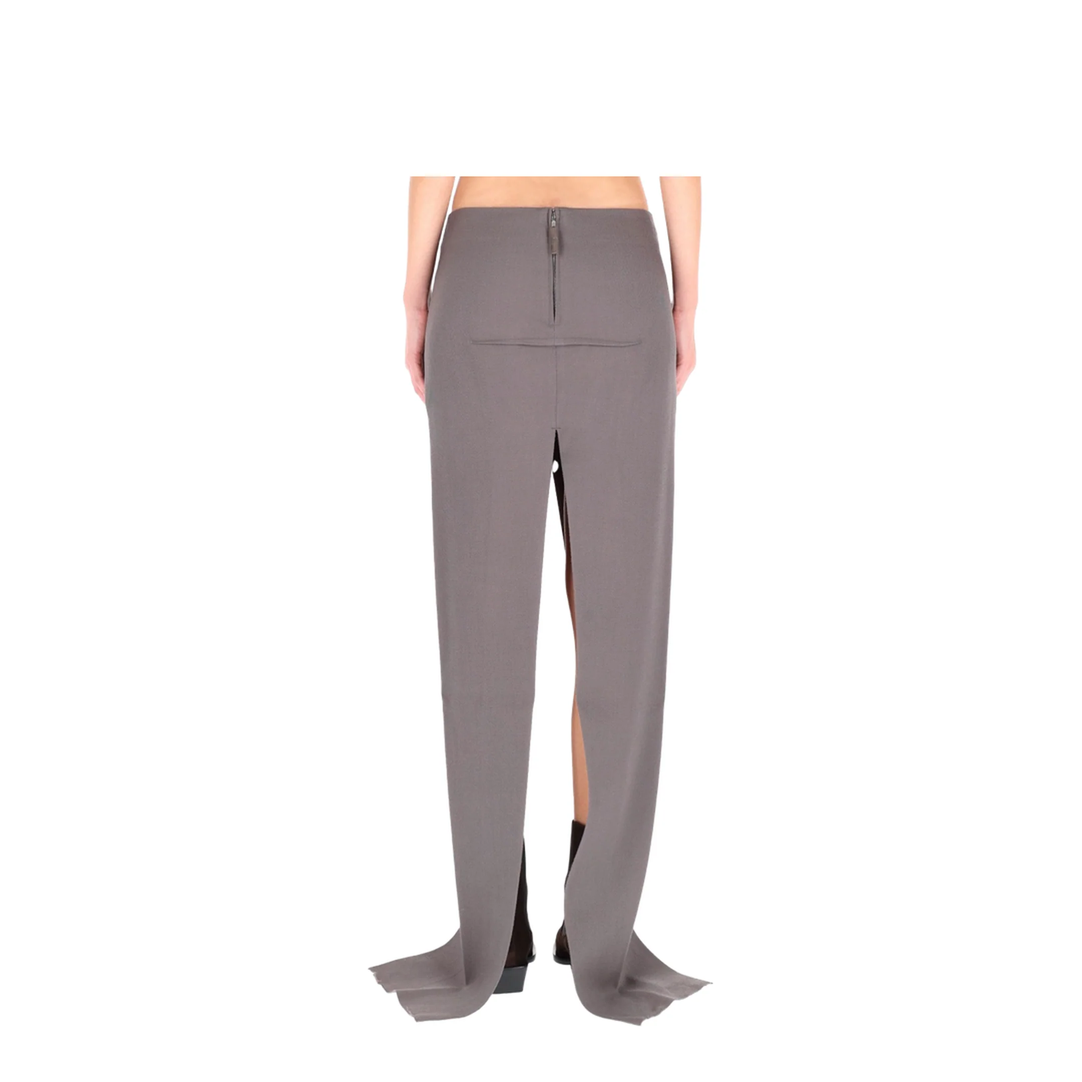 Long Skirt with Center Slits - Image 4