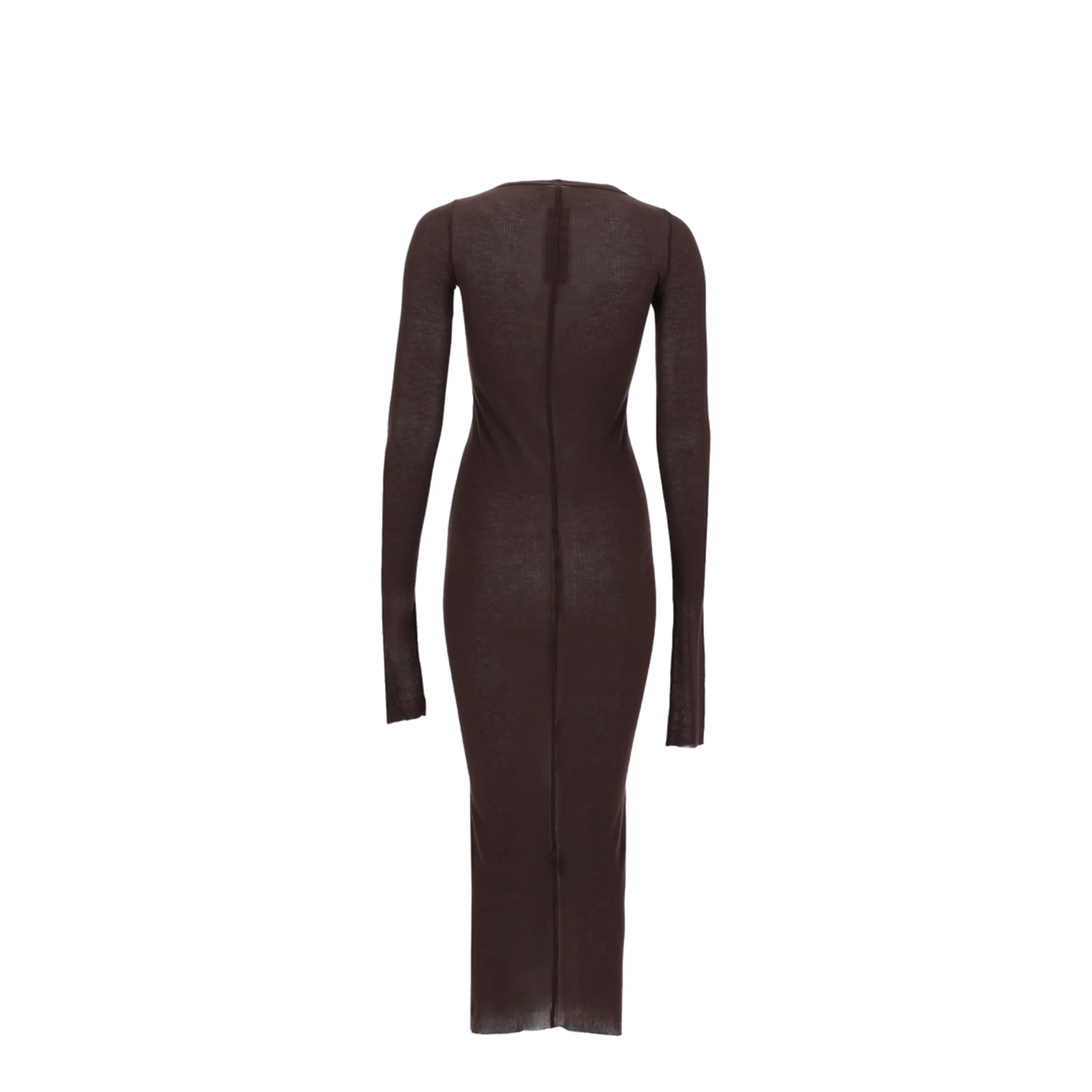 Long-Sleeved Midi Dress - Image 3