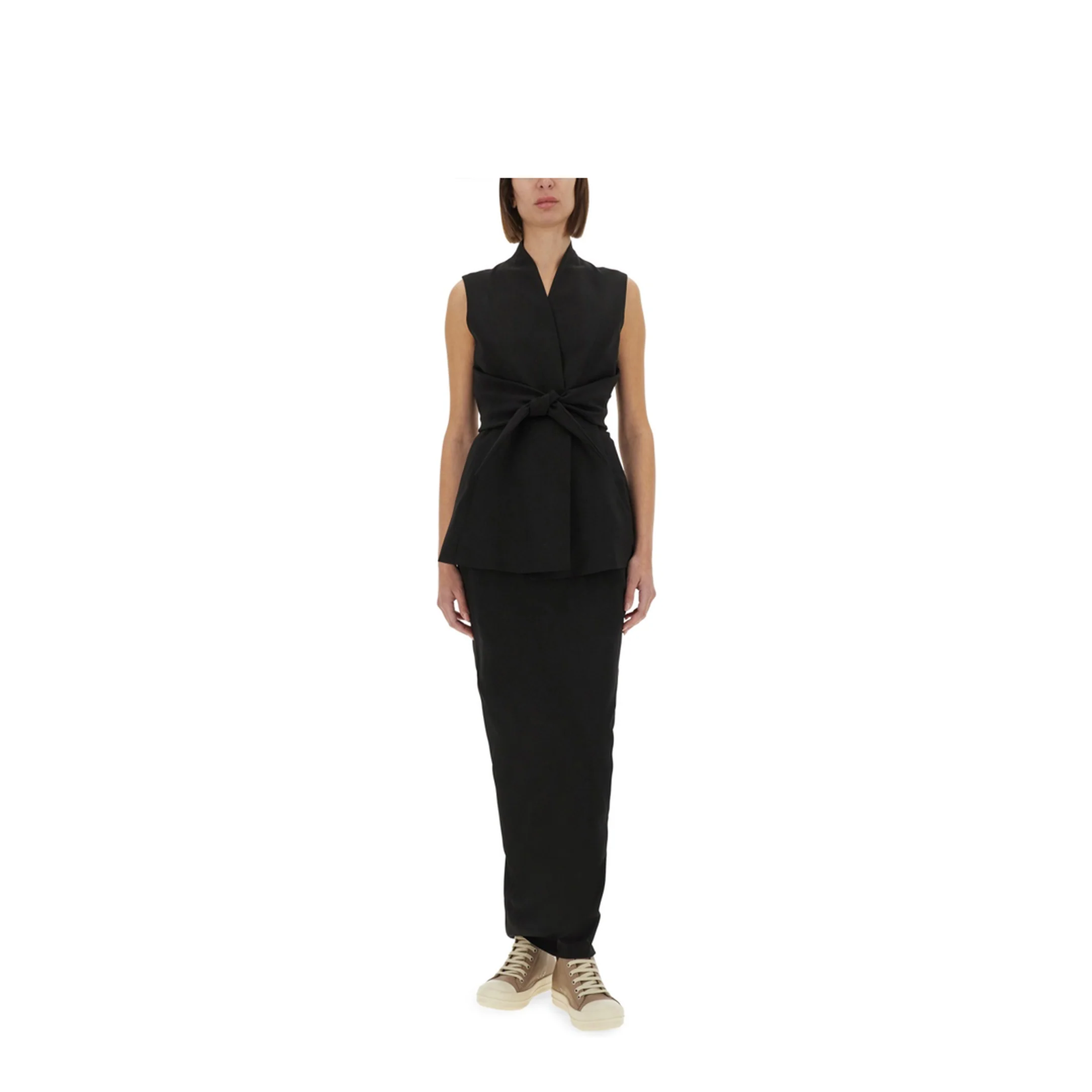 Structured Sleeveless Jacket - Image 2