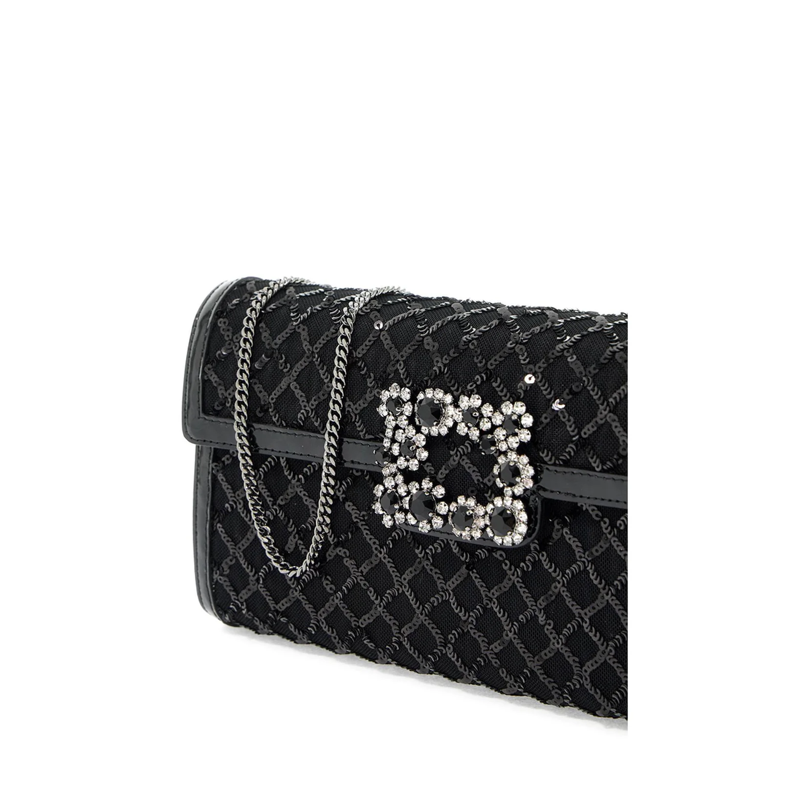 Envelope Flap Piping Flower Buckle - Image 3