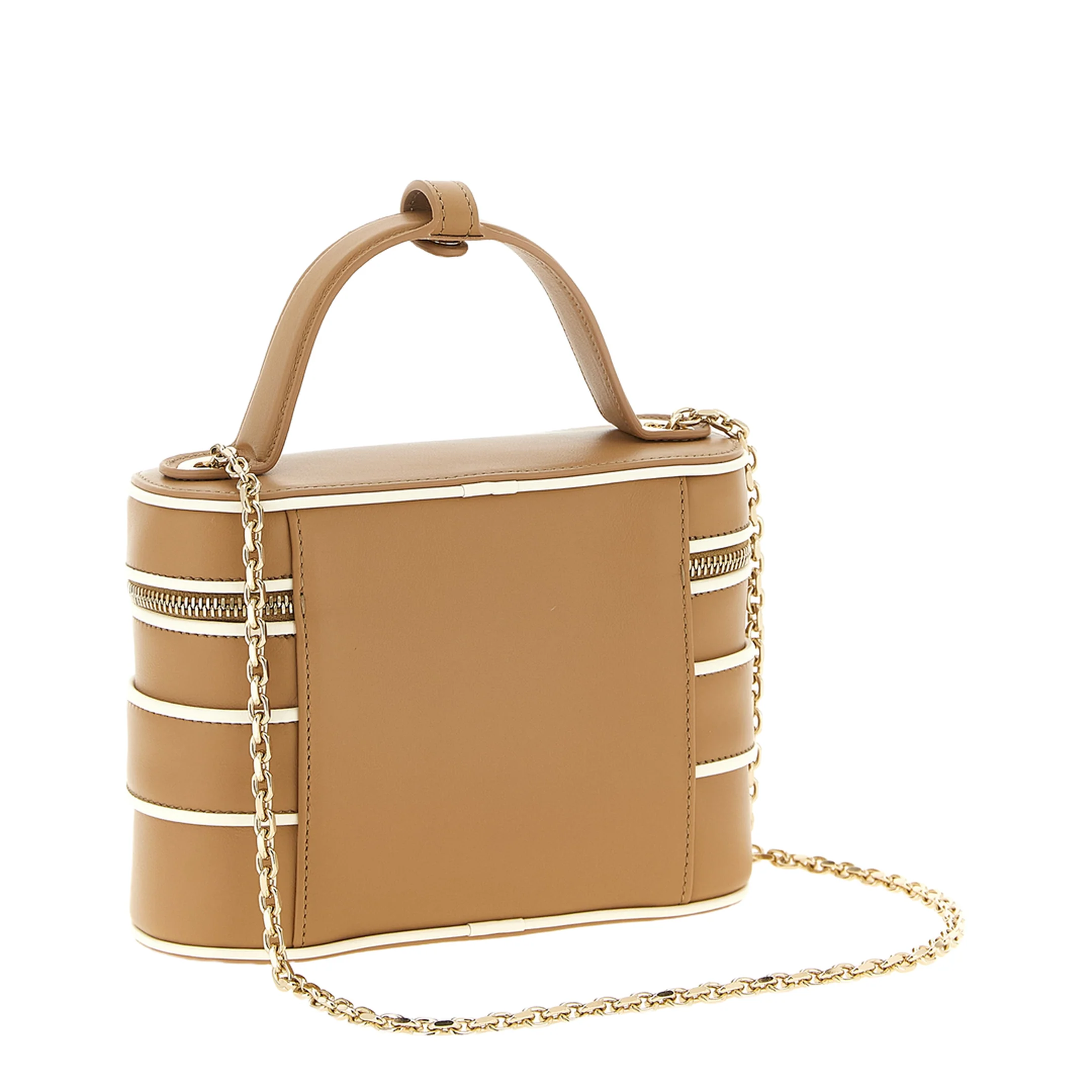 Vanity Très Vivier Micro Bag in Leather - Camel - Image 2