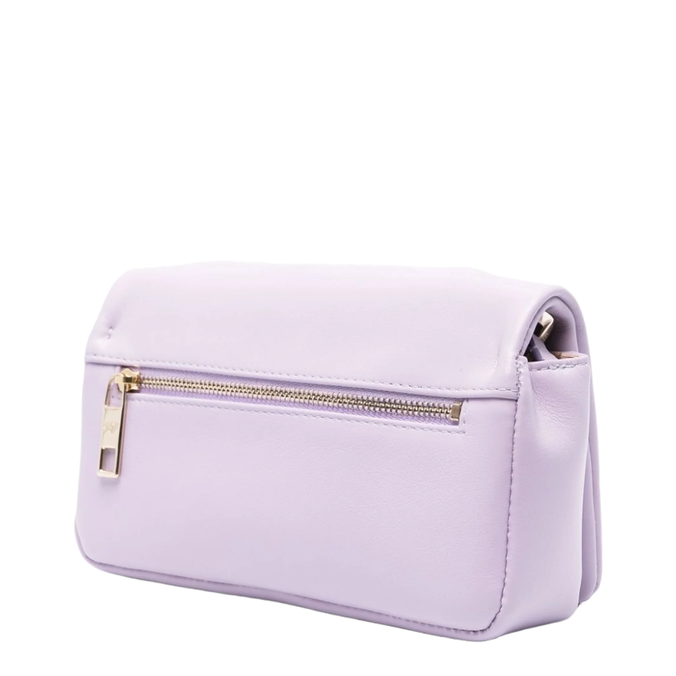 Purple Calf Leather Shoulder Bag - Image 2