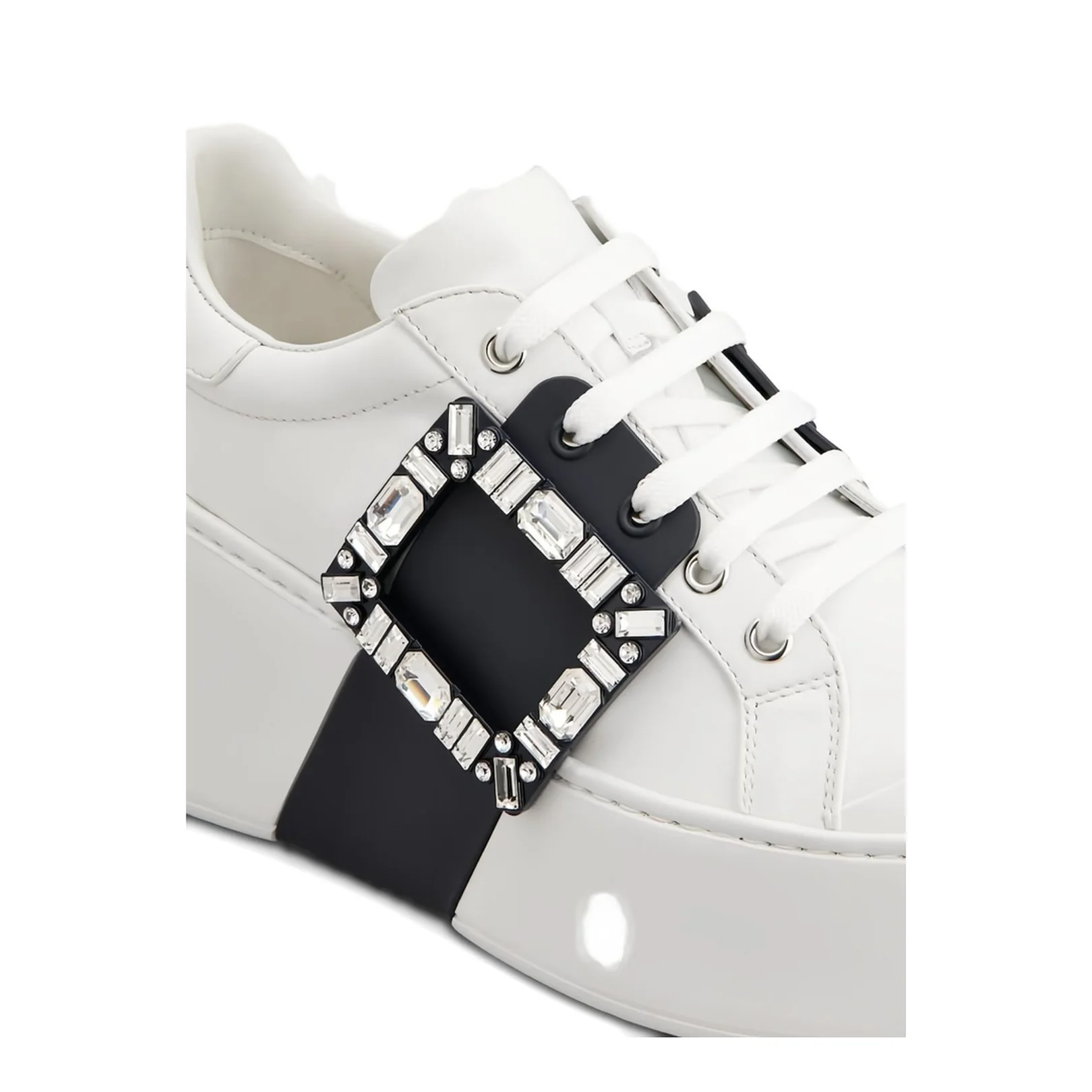 Skate Sneakers in Leather - Image 4