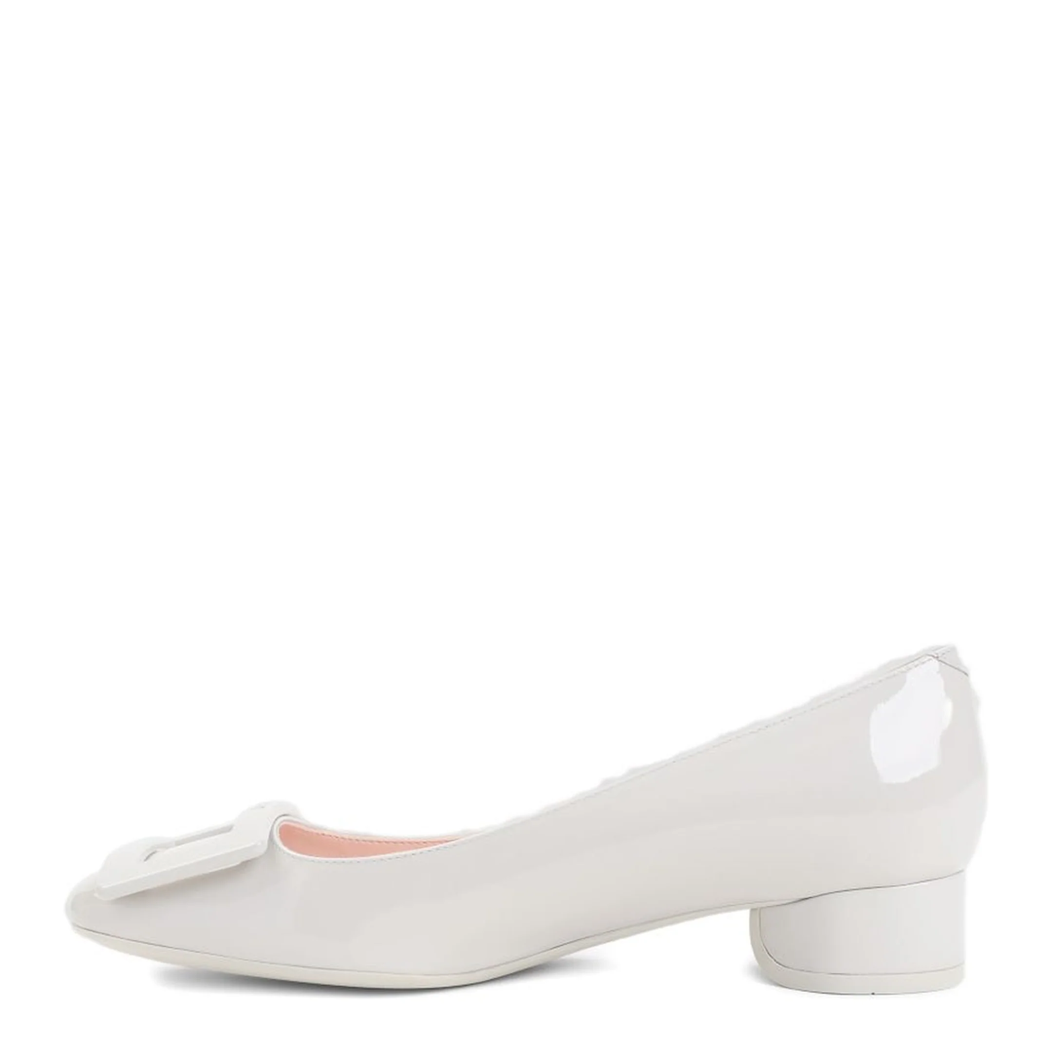 U Look Ballerinas in Patent Leather - Ice Gray - Image 2