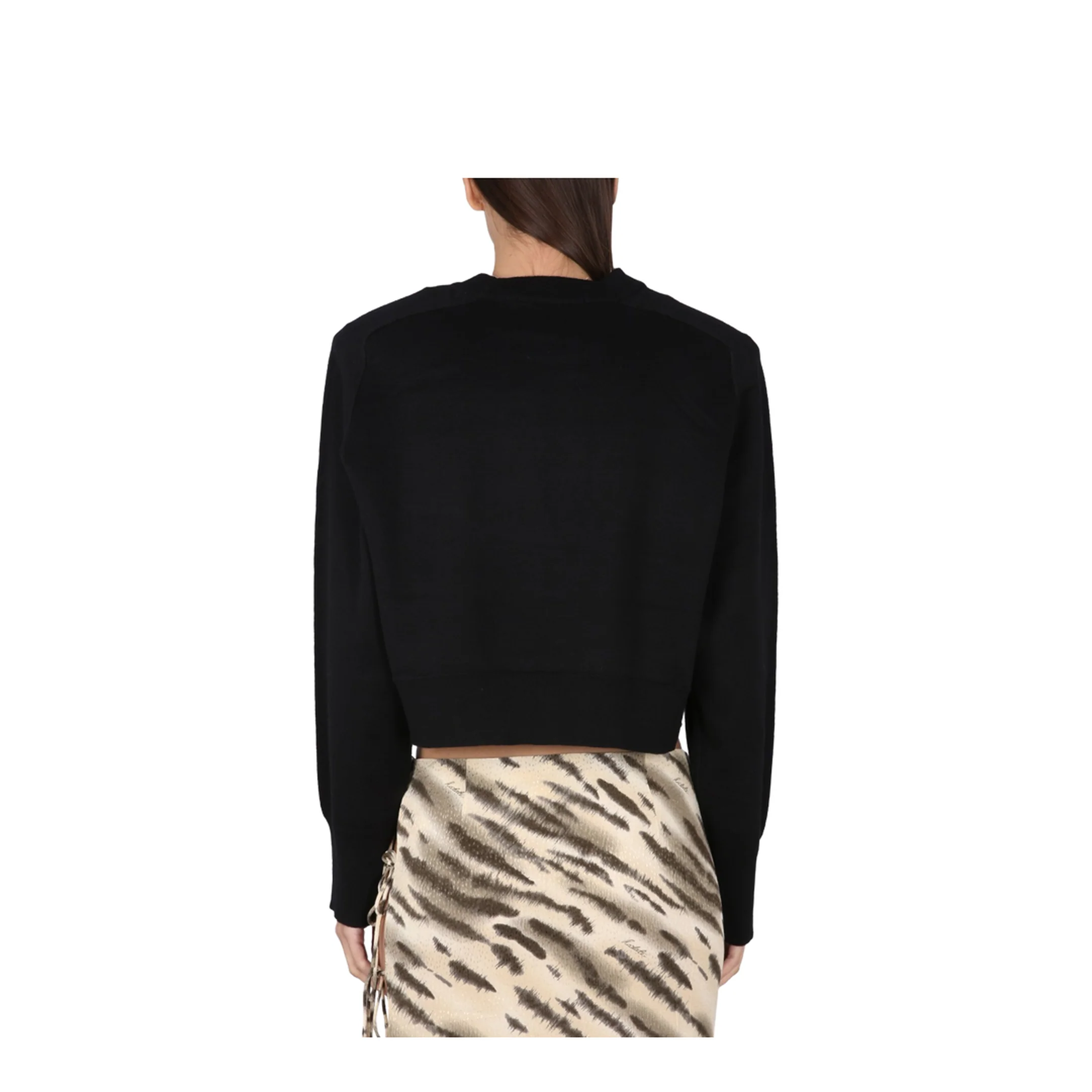 Cropped Shirt with Logo - Image 3
