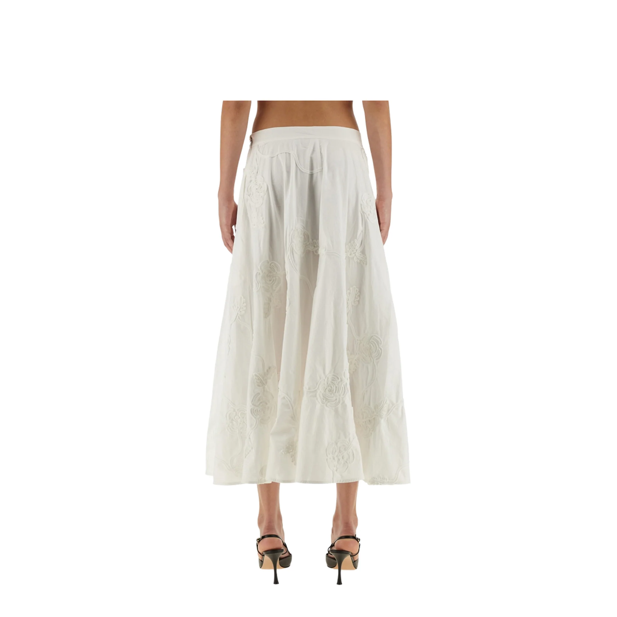 Floral Midi Skirt - Image 3
