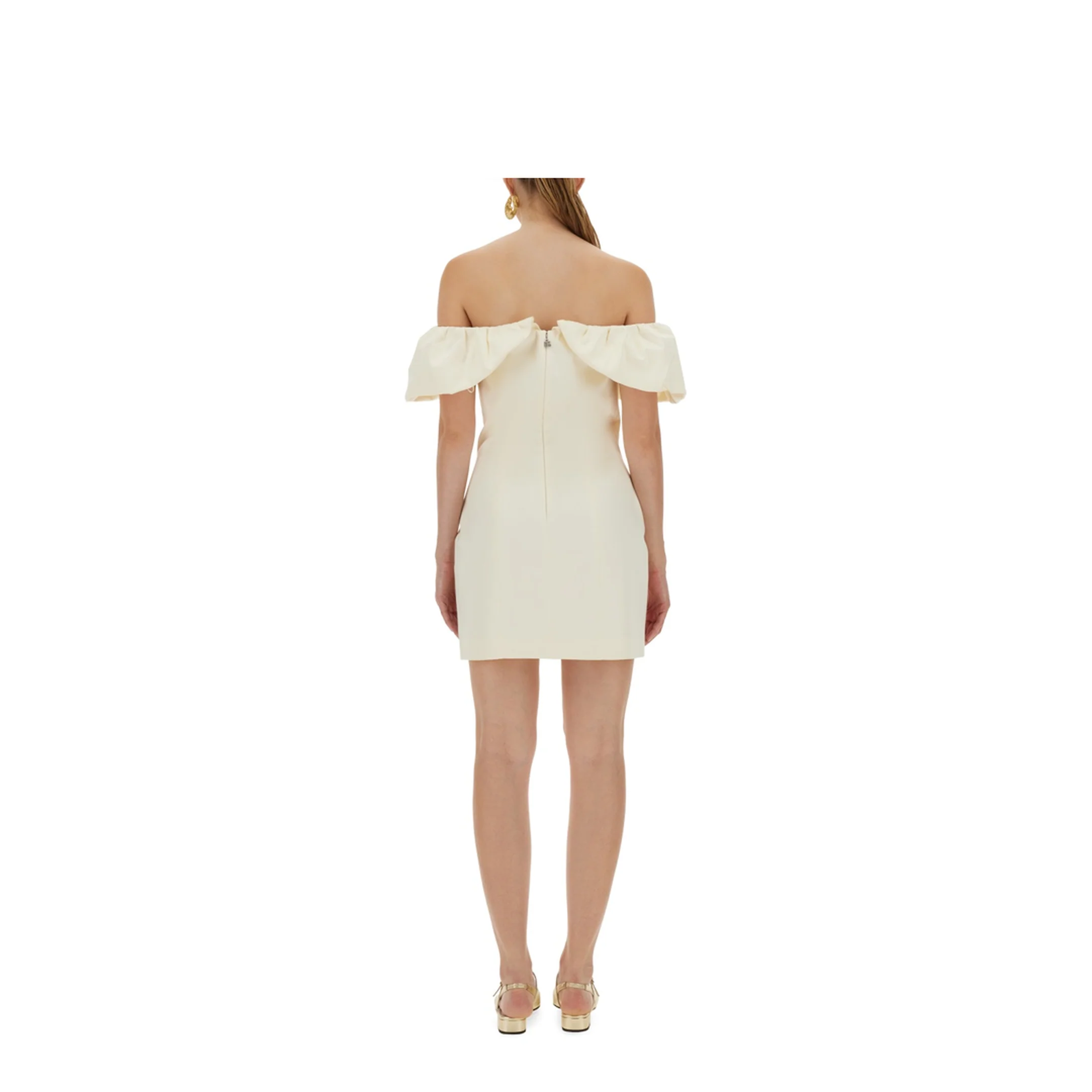 Mini Dress With Bare Shoulders - Image 3