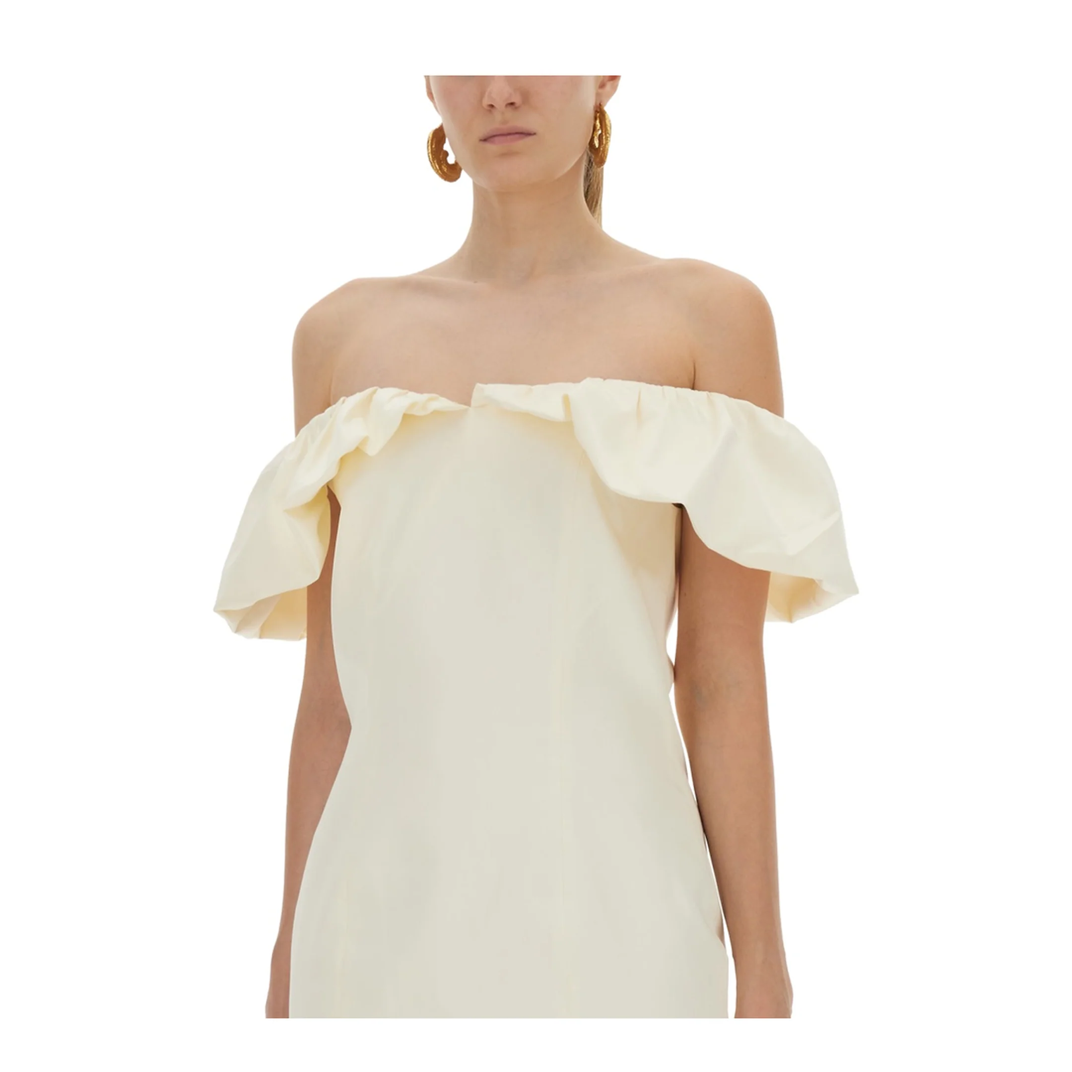 Mini Dress With Bare Shoulders - Image 4