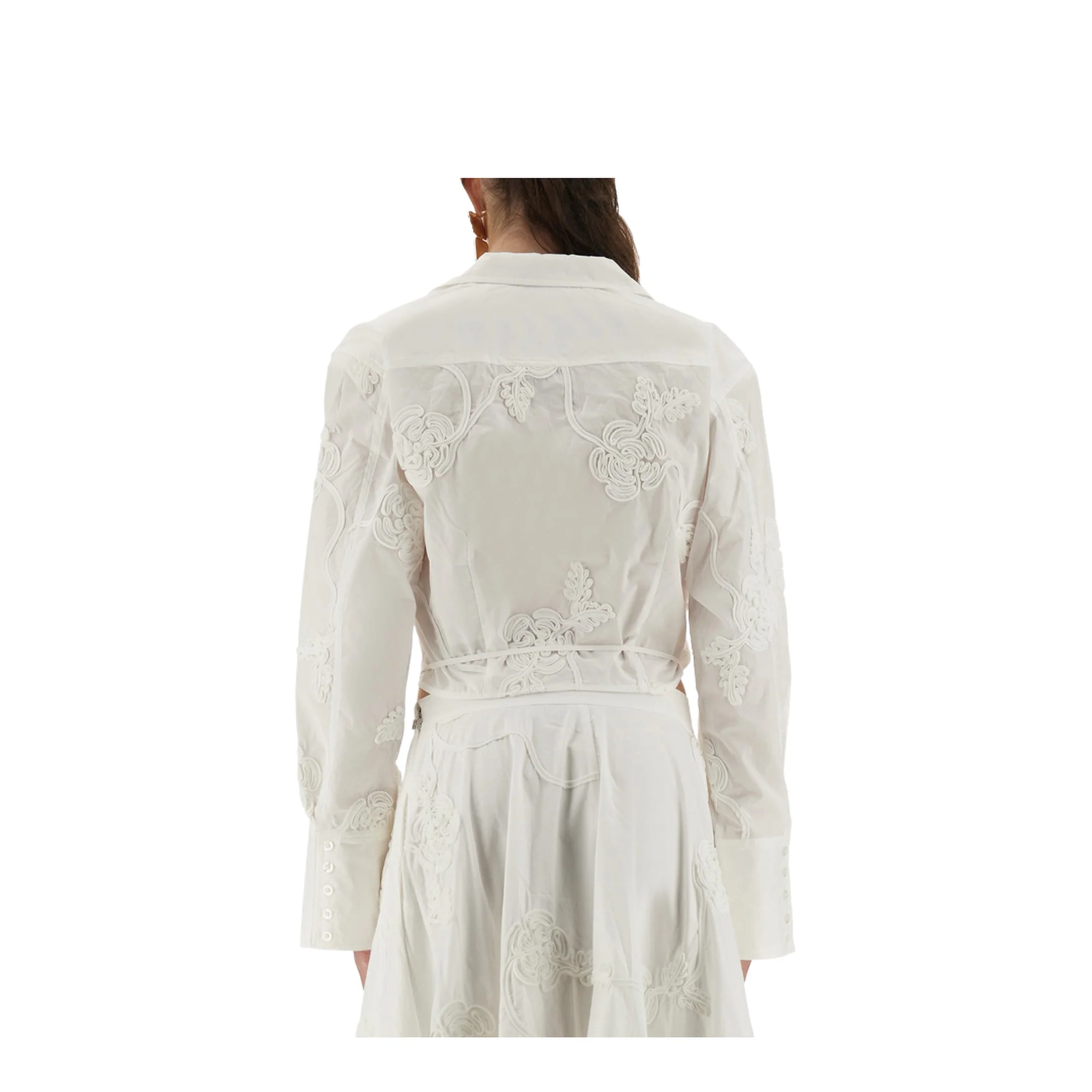 Wrap-Around Shirt Top - Image 3