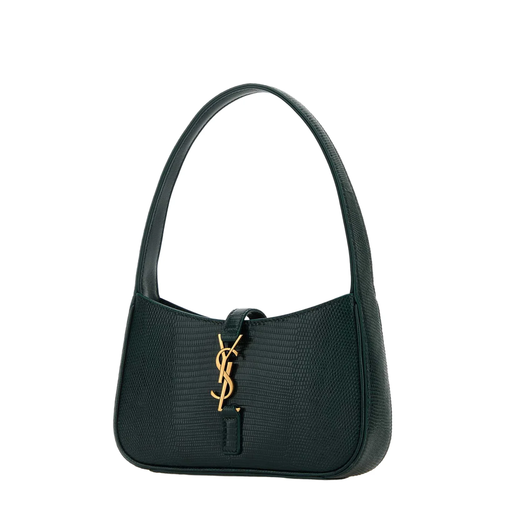 Lizard Mini Le 5 A 7 Shoulder Bag Leather Dark Green - Image 2