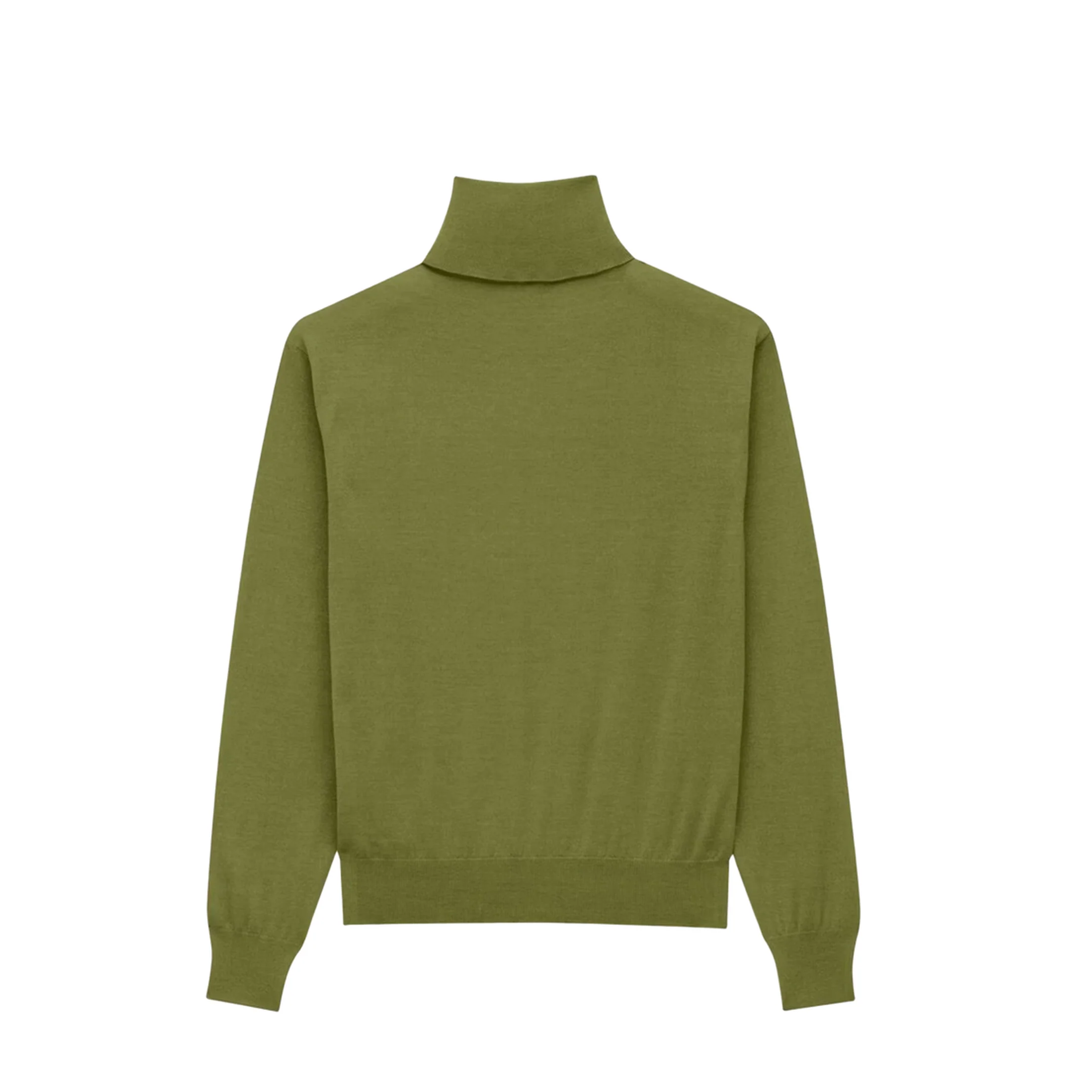Cashmere Wool and Silk Turtleneck Pullover - Image 2