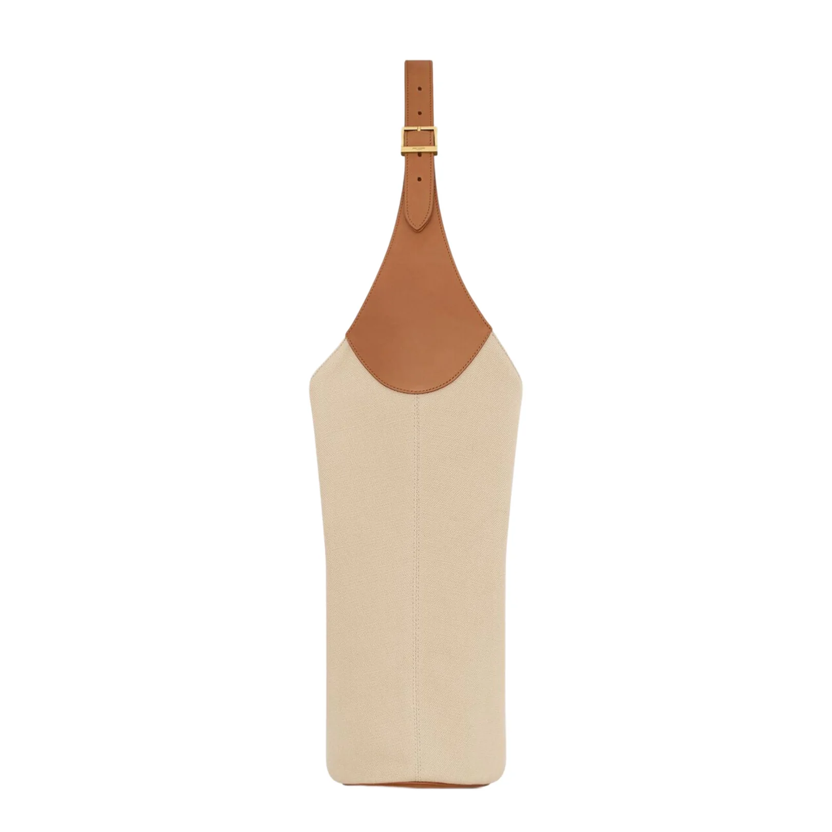 Hobo Bag in Canvas and Leather - Image 3
