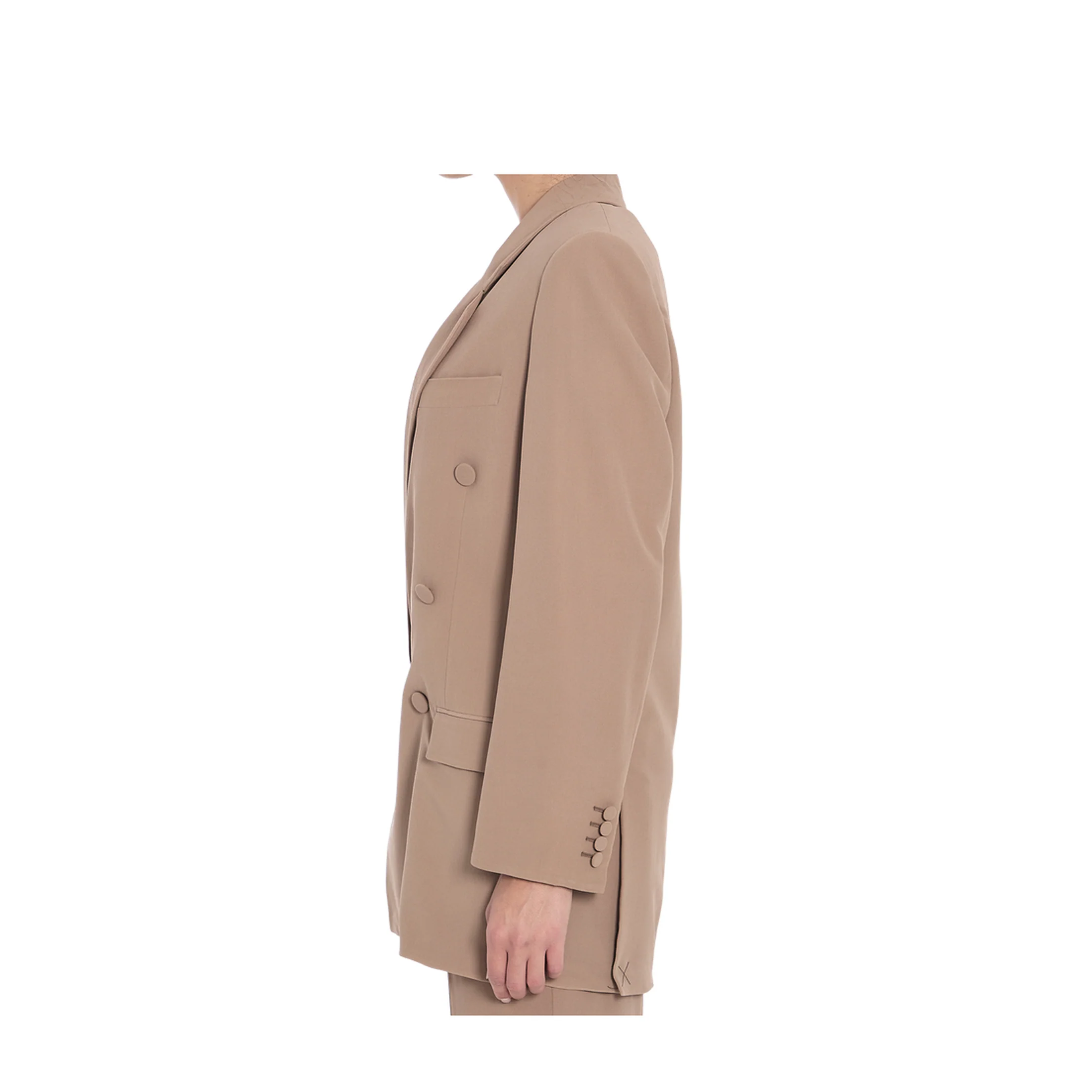 Jacket in Silk Crepe - Image 3