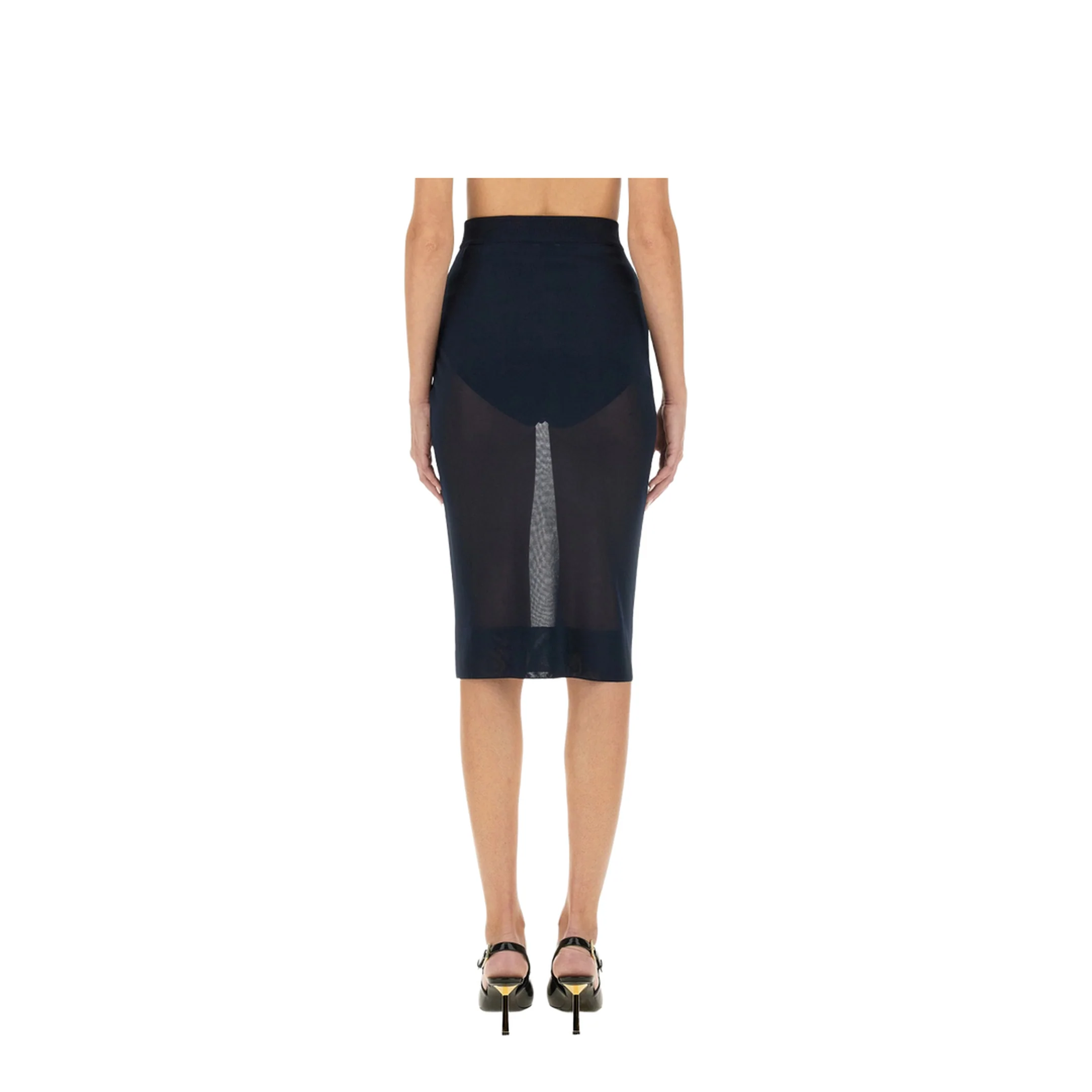 Knit Pencil Skirt - Image 3