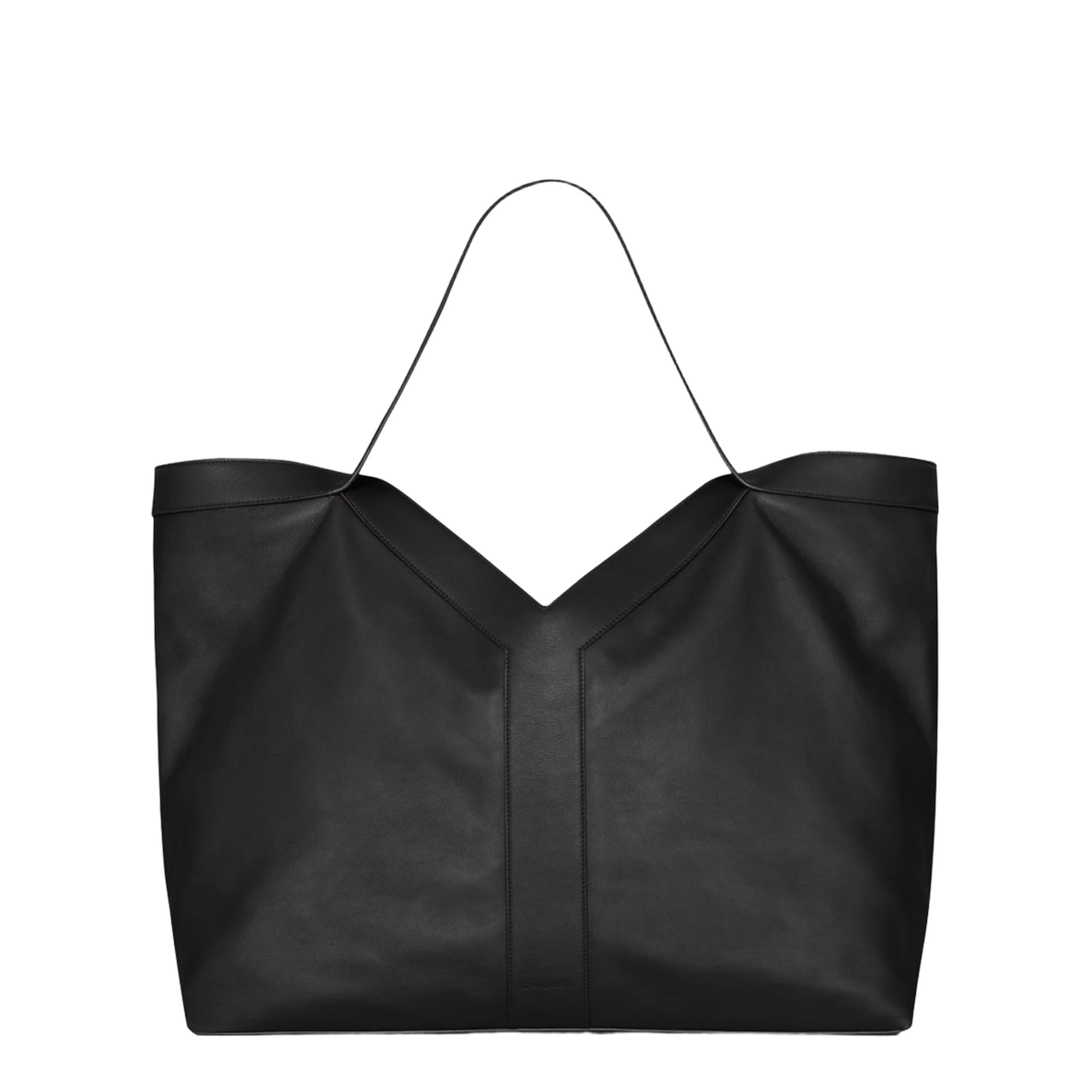 Large Tote in Leather - Image 4