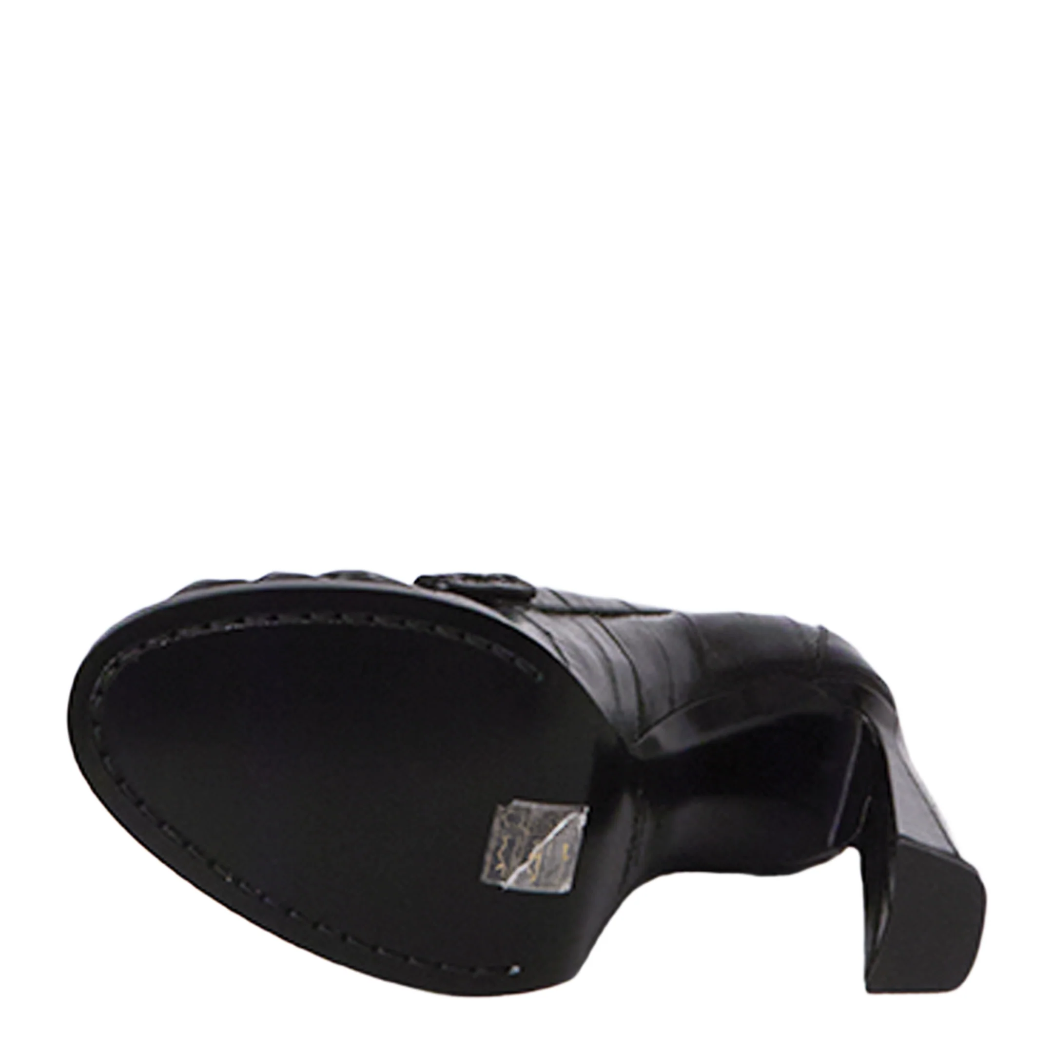 Loafer Pumps in Eel Skin - Image 4