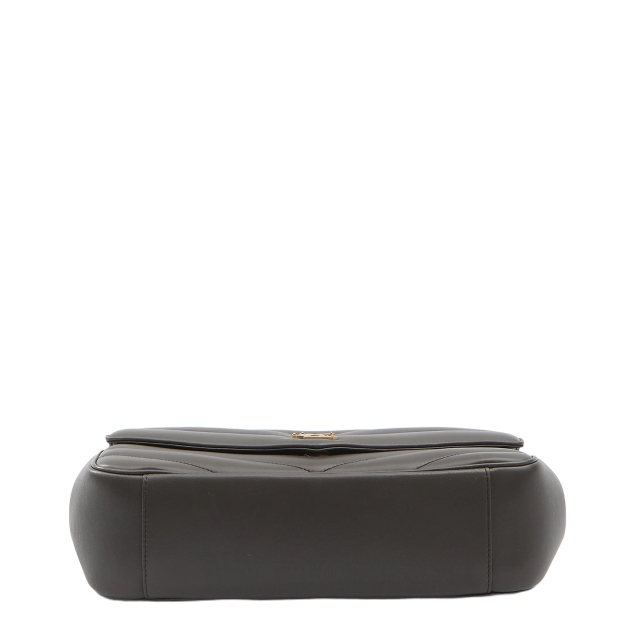 Loulou Medium MATELASSÉ Shoulder Bag Grey - Image 3