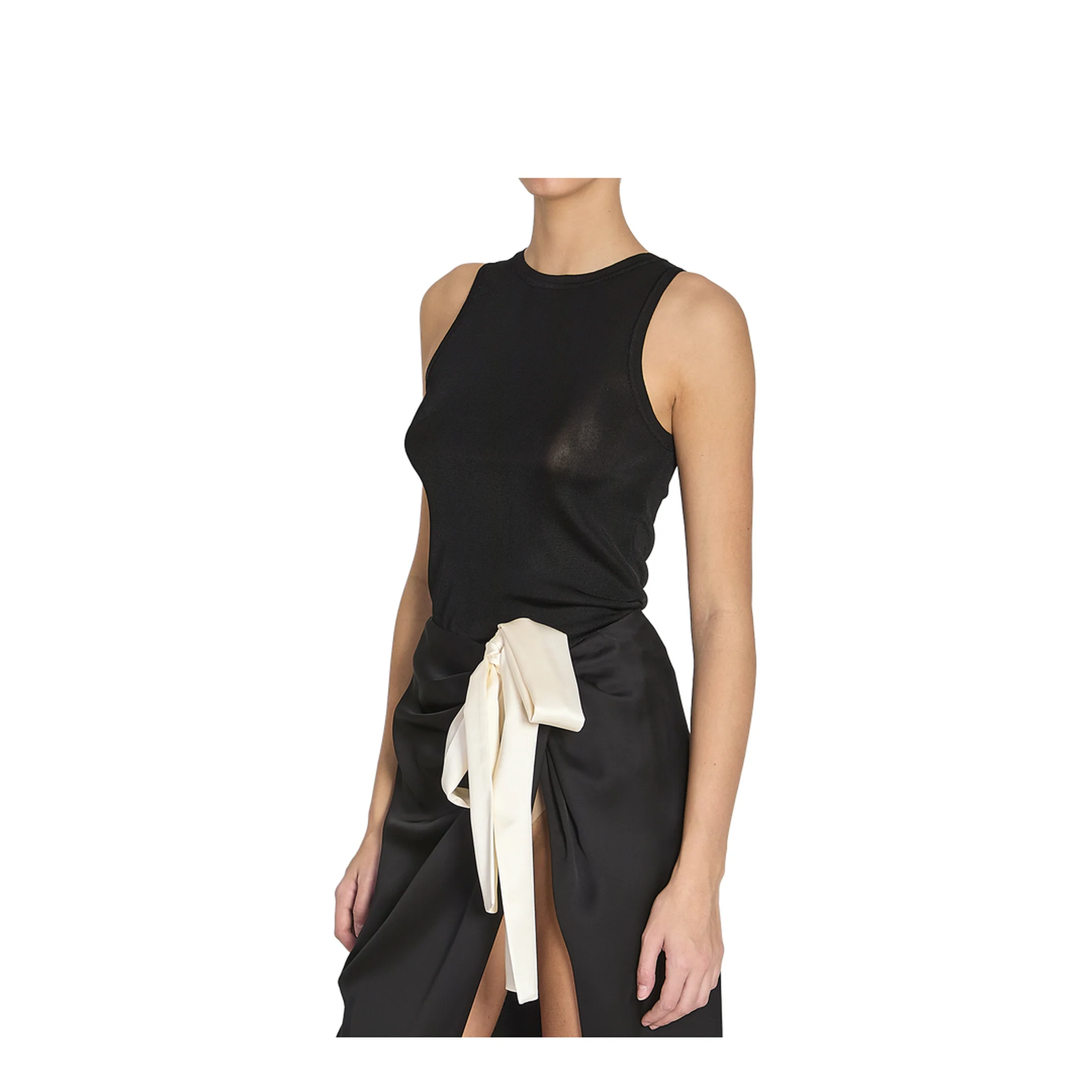 Ribbed Knit Tank Top - Image 2