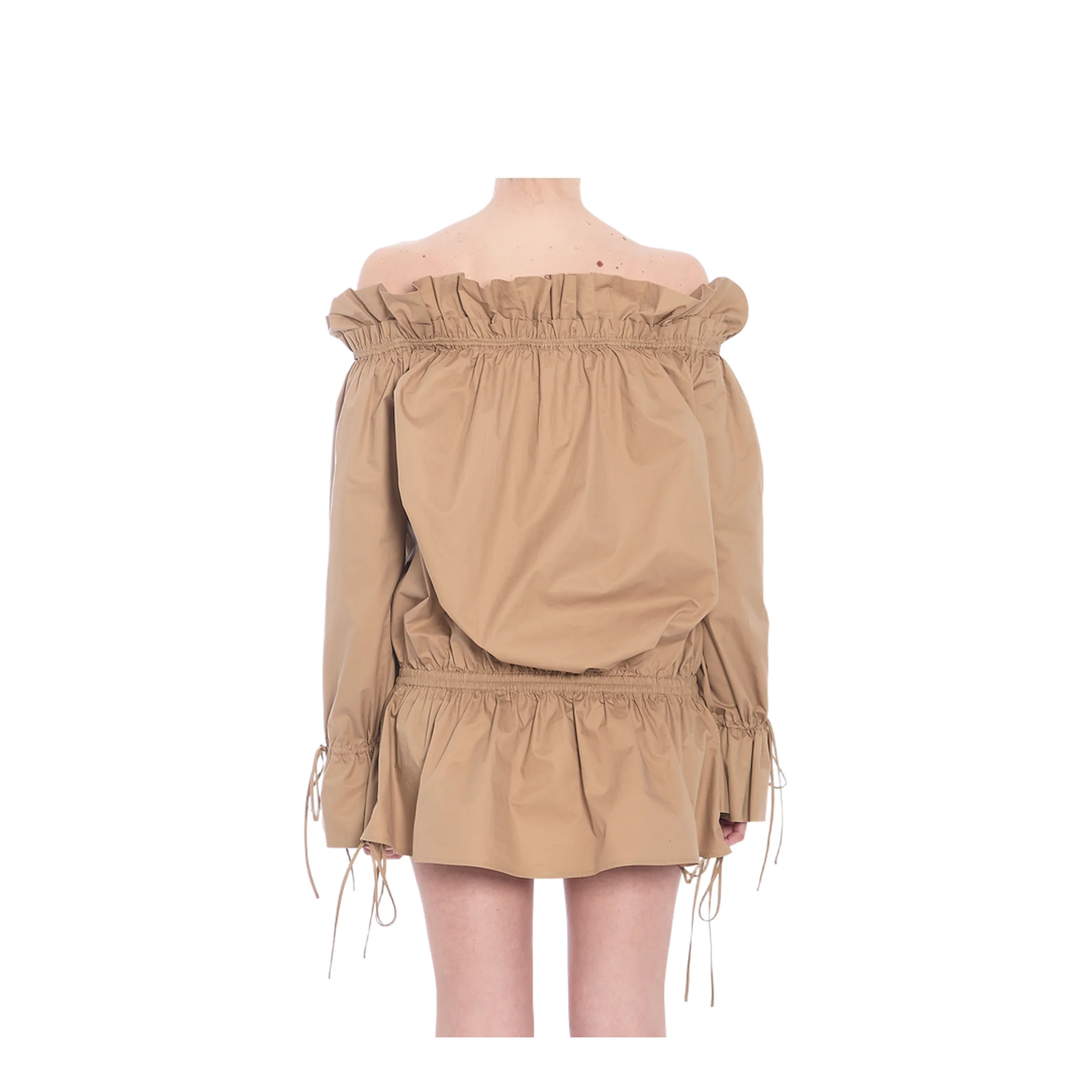 Ruched Mini Dress - Image 4