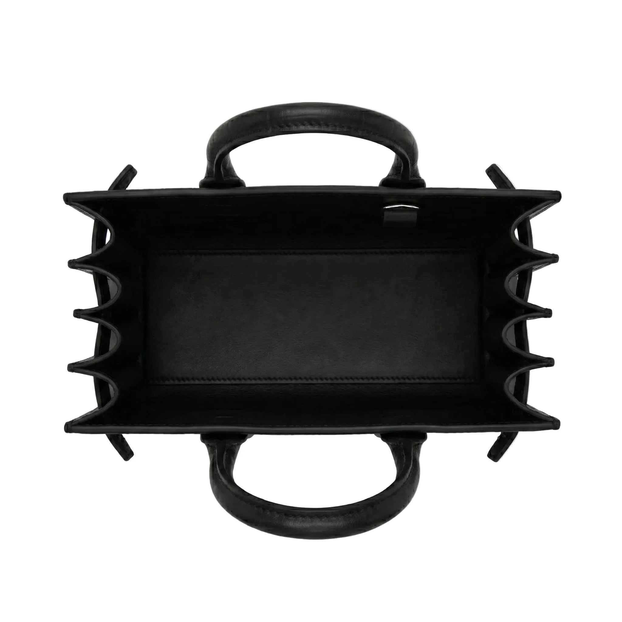 Sac De Jour Nano Leather Handbag- Black - Image 4