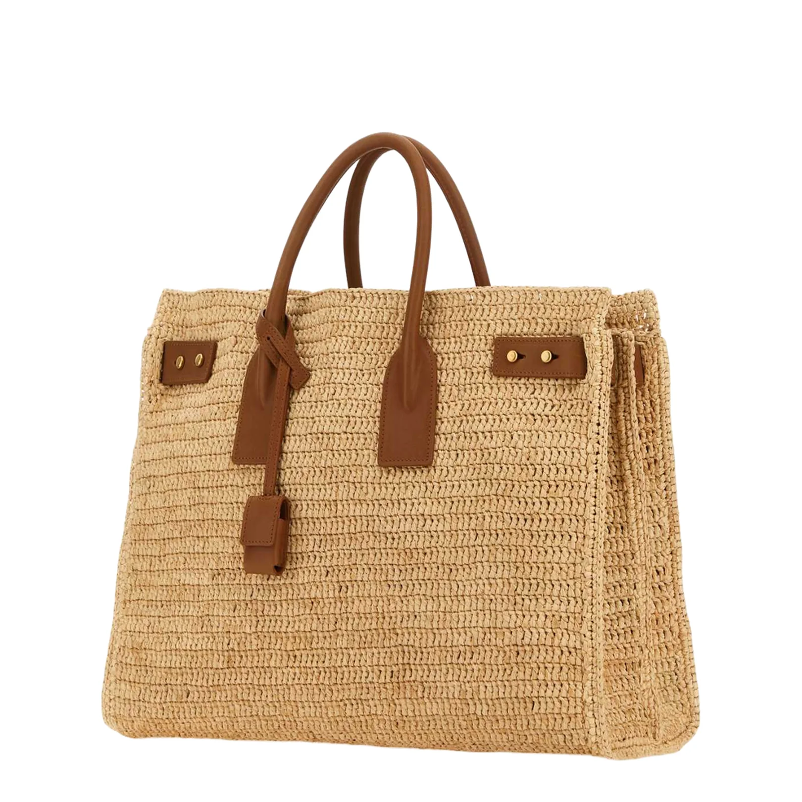 Sac De Jour Supple In Raffia And Leather Medium - Image 2