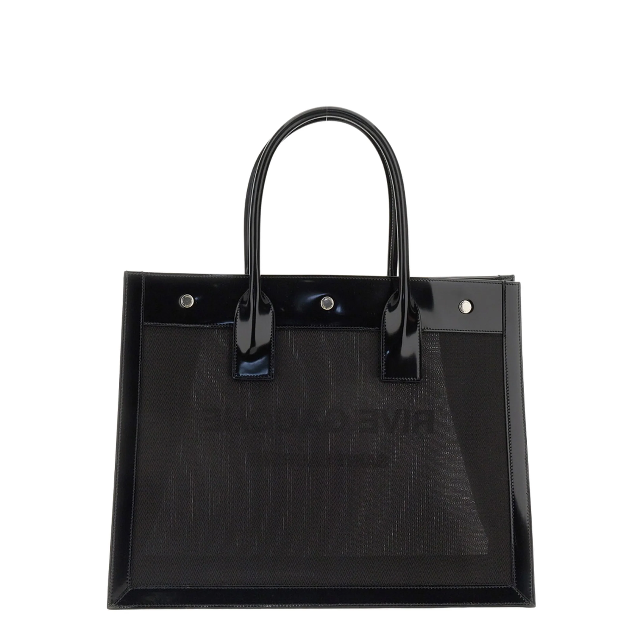 Rive Gauche Small Tote Bag In Smooth Leather - Image 2