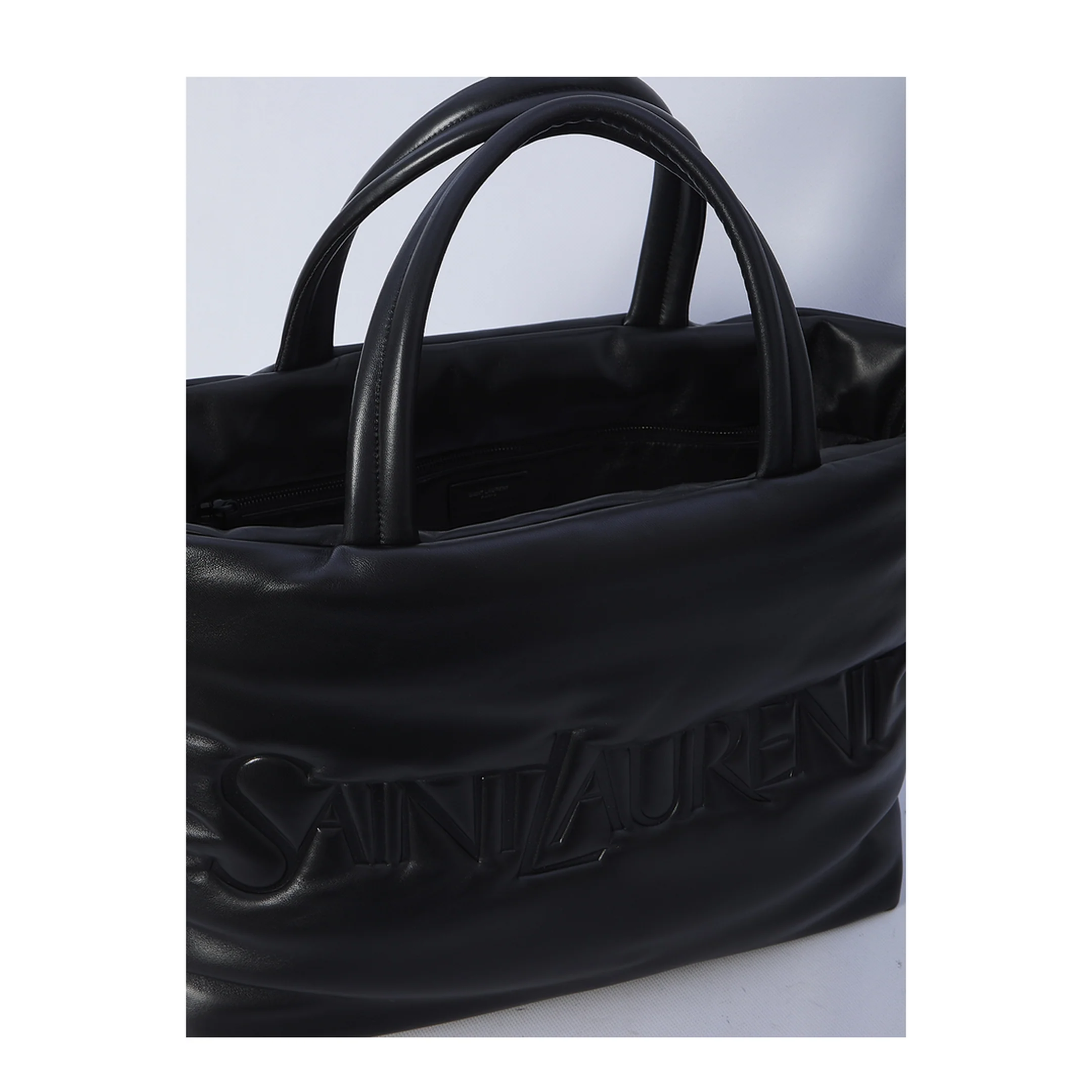 Nappa leather Tote Bags - Black - Image 4