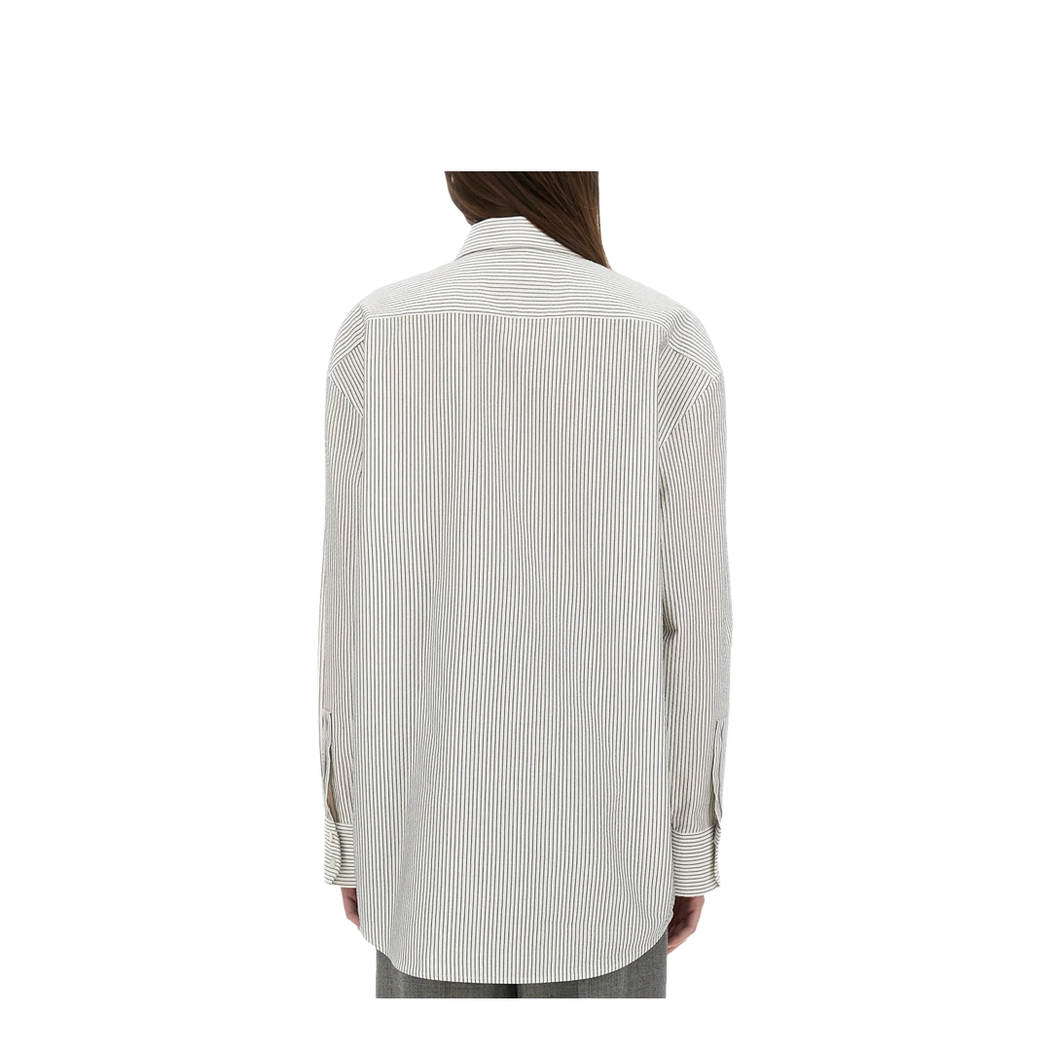 Striped Cotton Shirt - Image 3