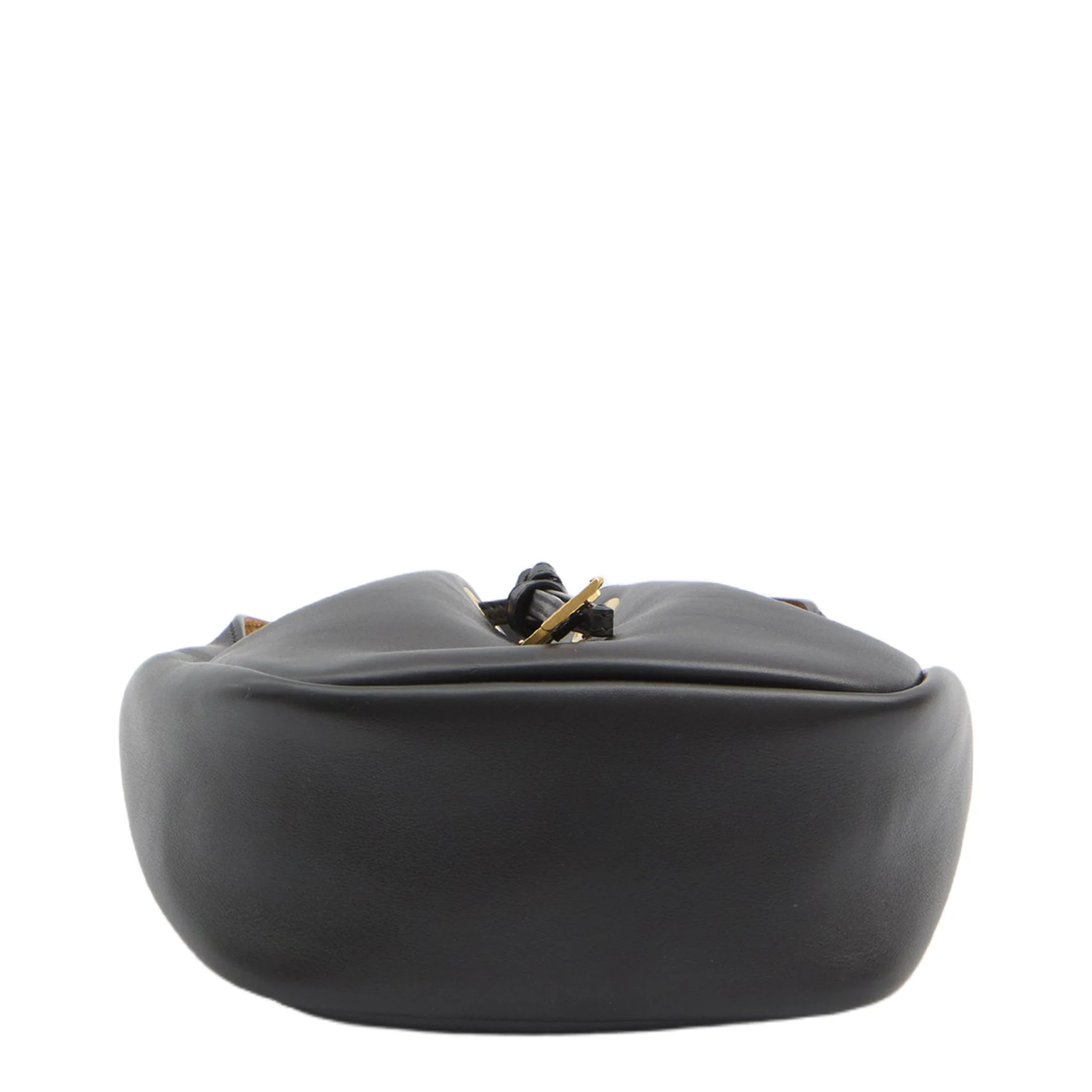Supple Medium Leather Bucket Bags - Black - Image 3