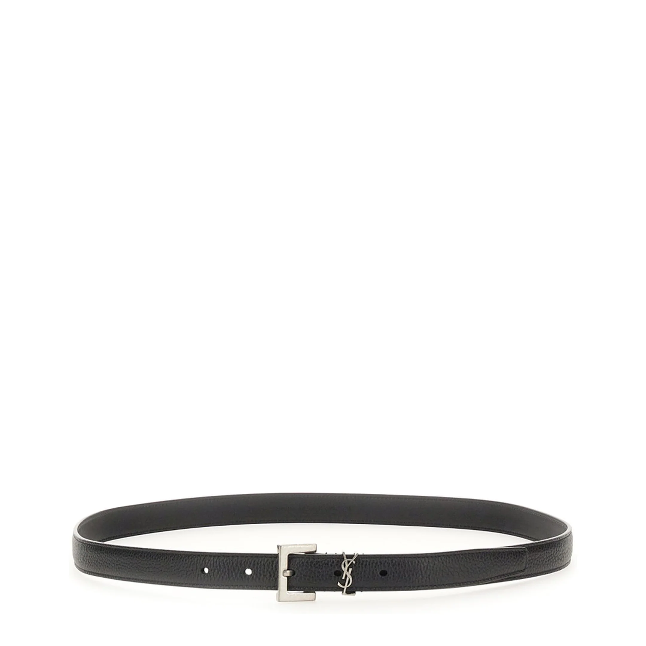 Cassandre Thin Belt - Grained Leather