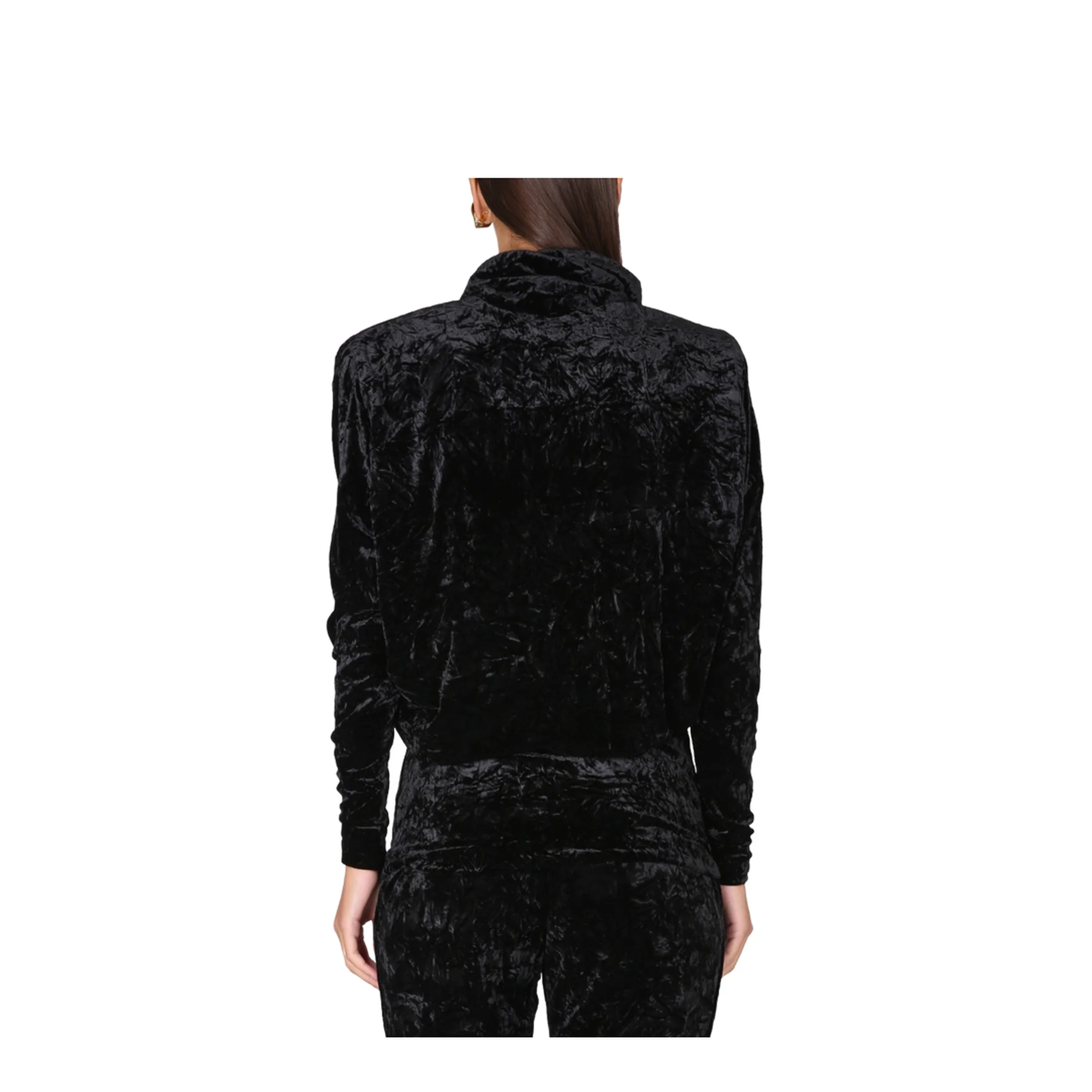 Velvet Turtleneck Top - Image 3