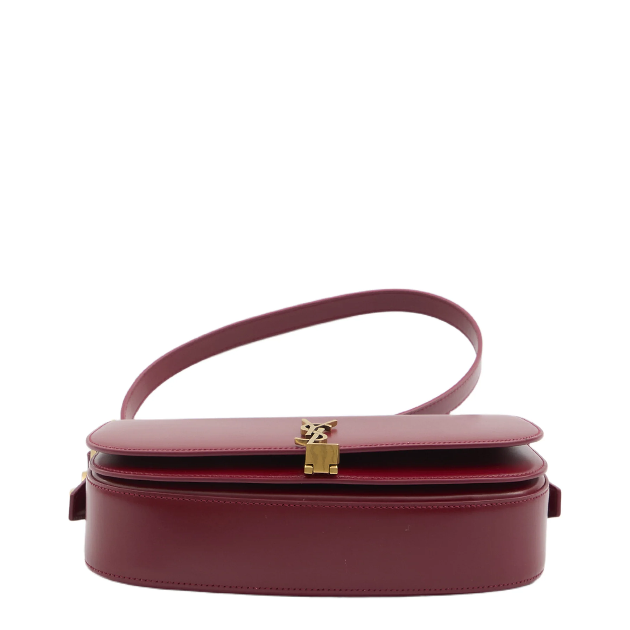 Voltaire Leather Shoulder Bags - Red - Image 3