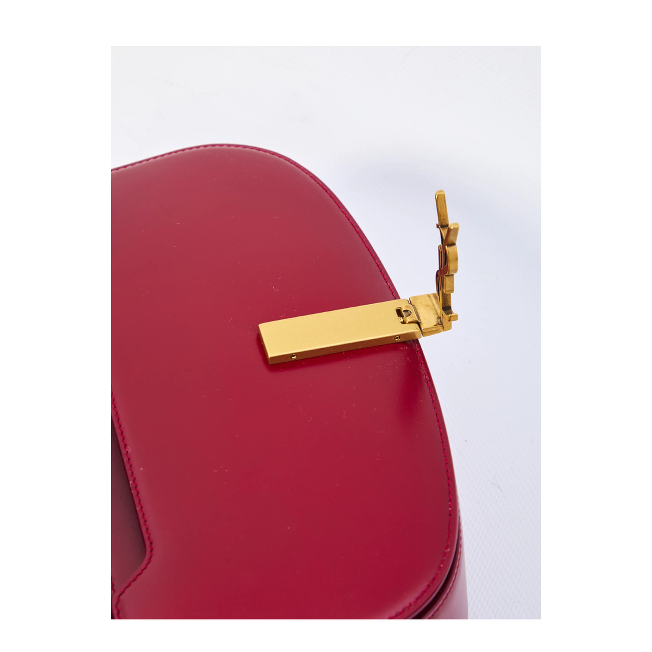 Voltaire Leather Shoulder Bags - Red - Image 4