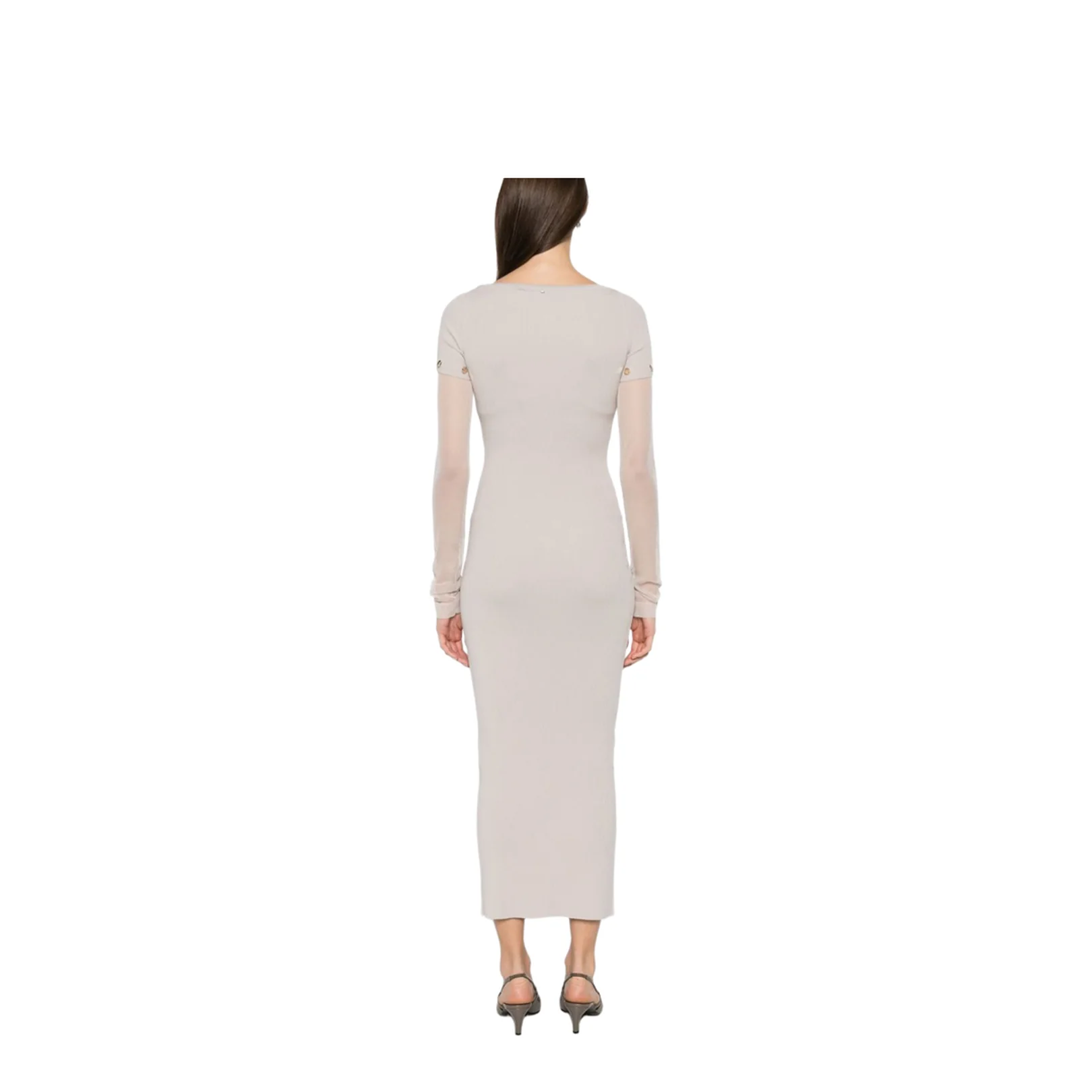 Dove Grey Dress - Image 3