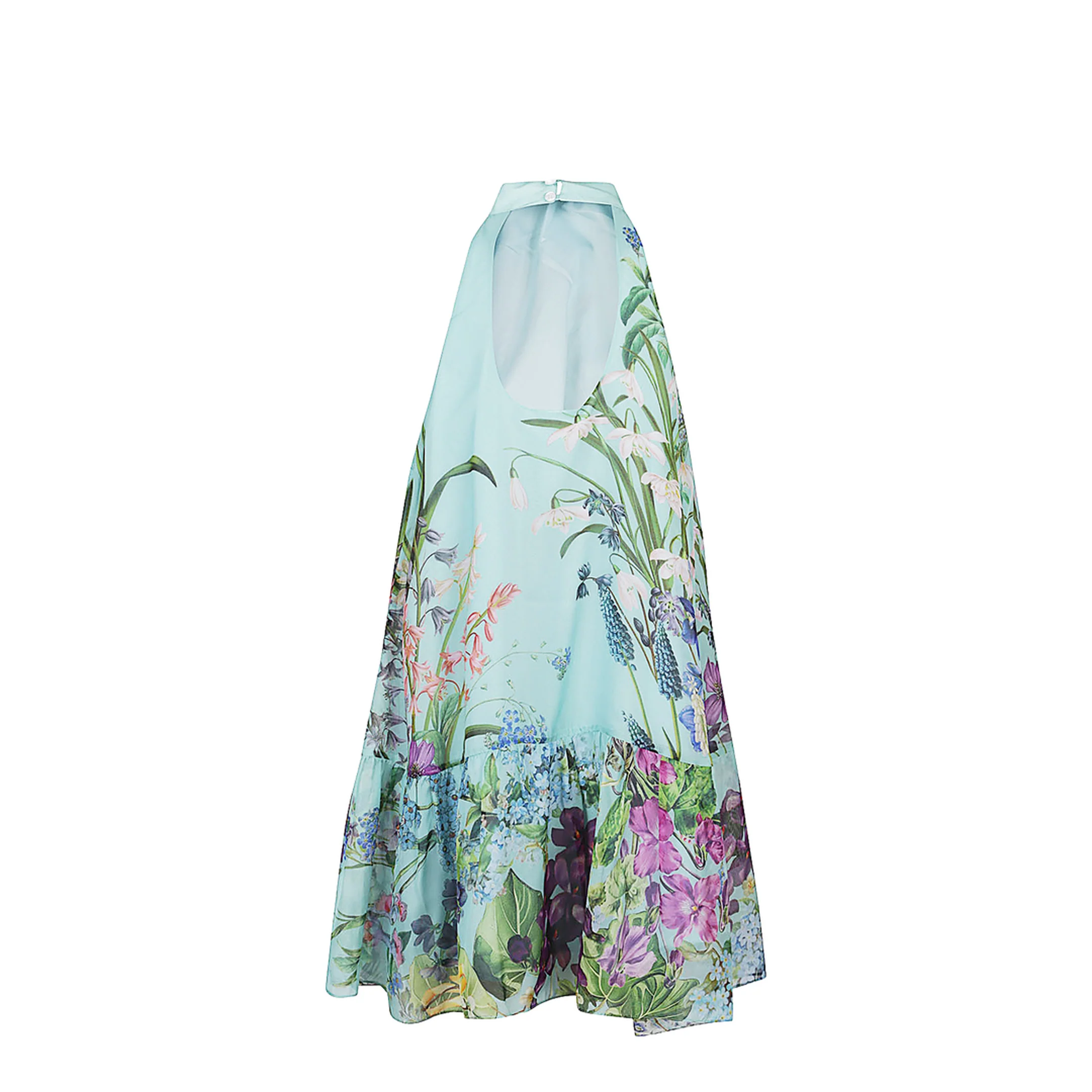 Printed Silk Dress - Image 2