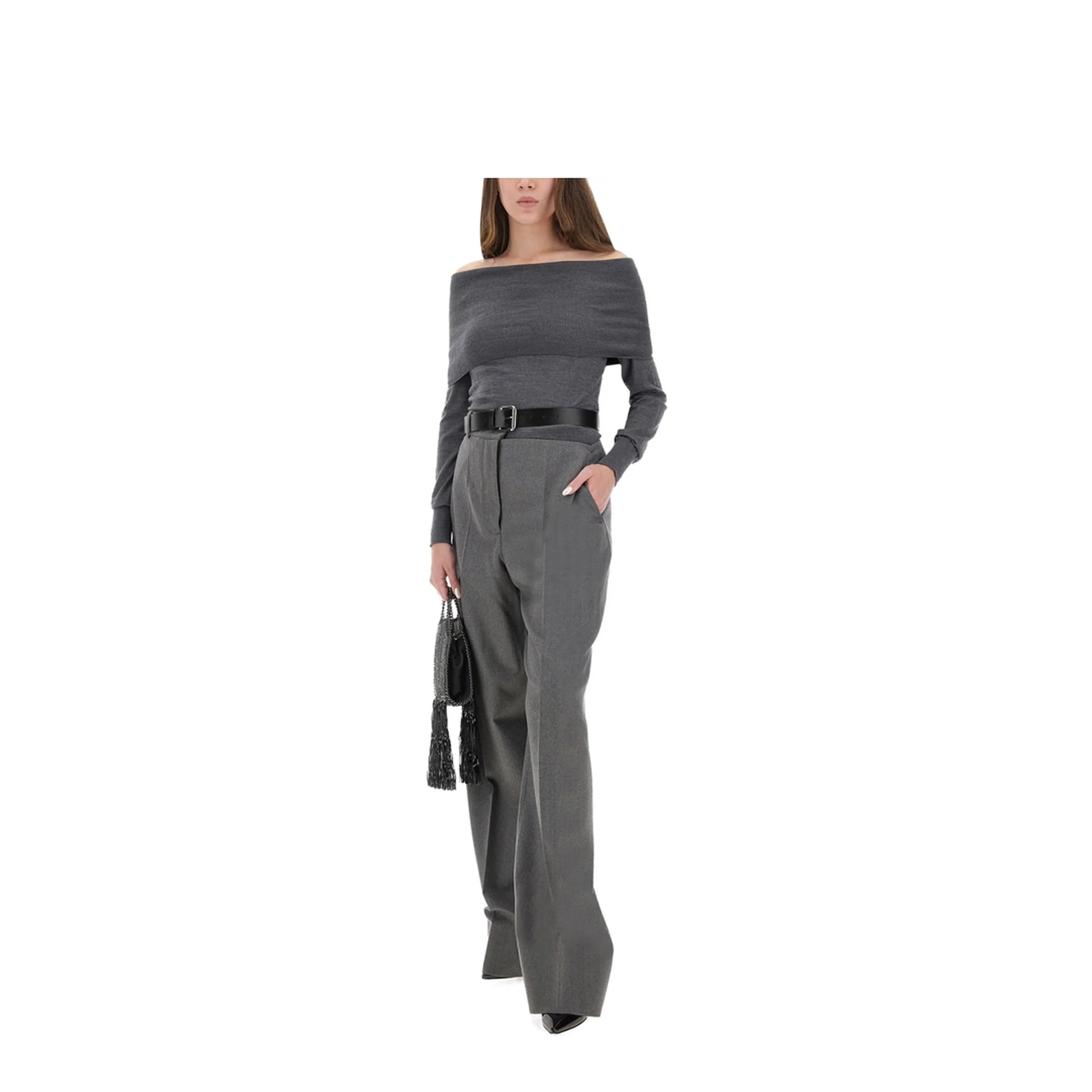 Flannel Pants with Belt - Image 2