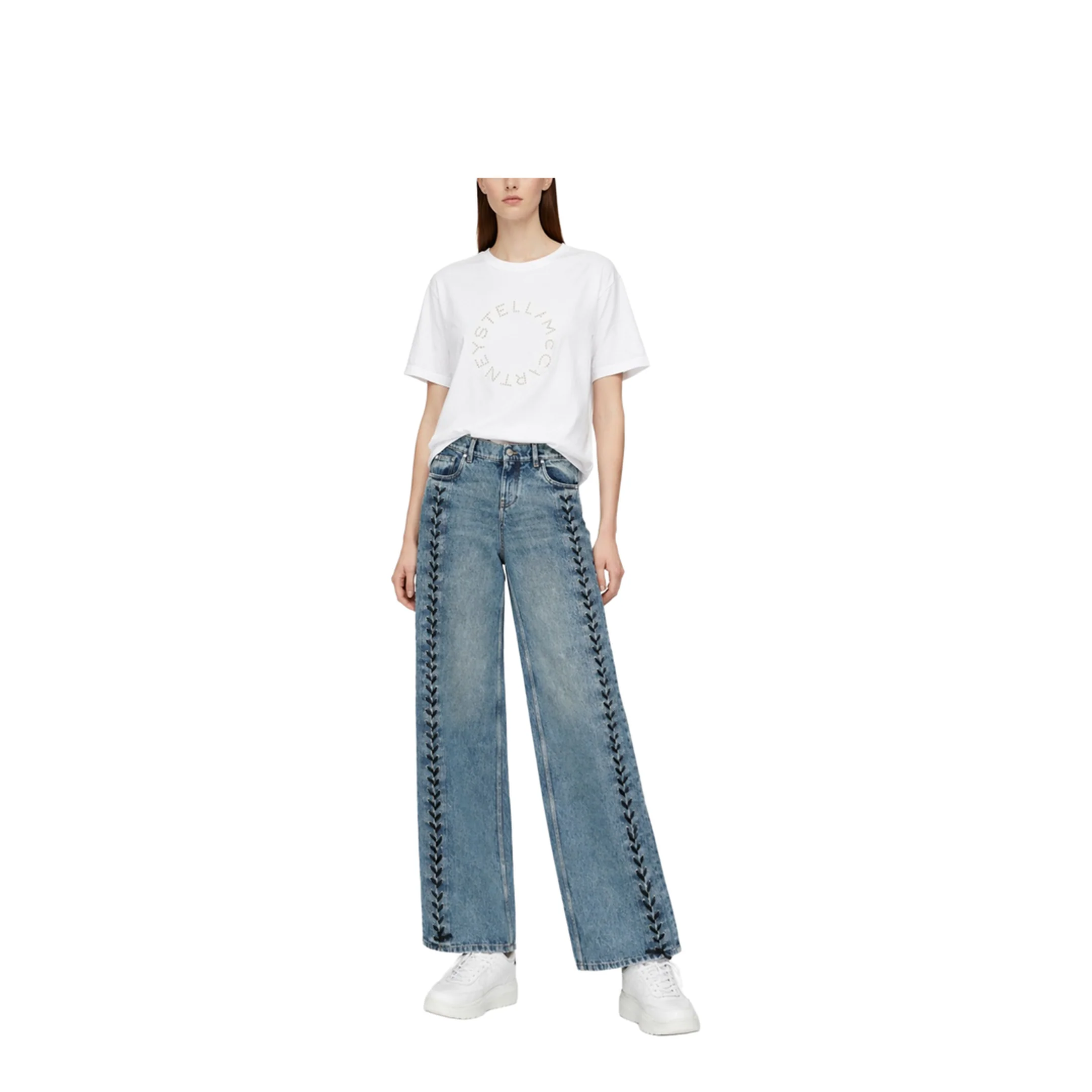 JEANS WITH LACES - Image 2